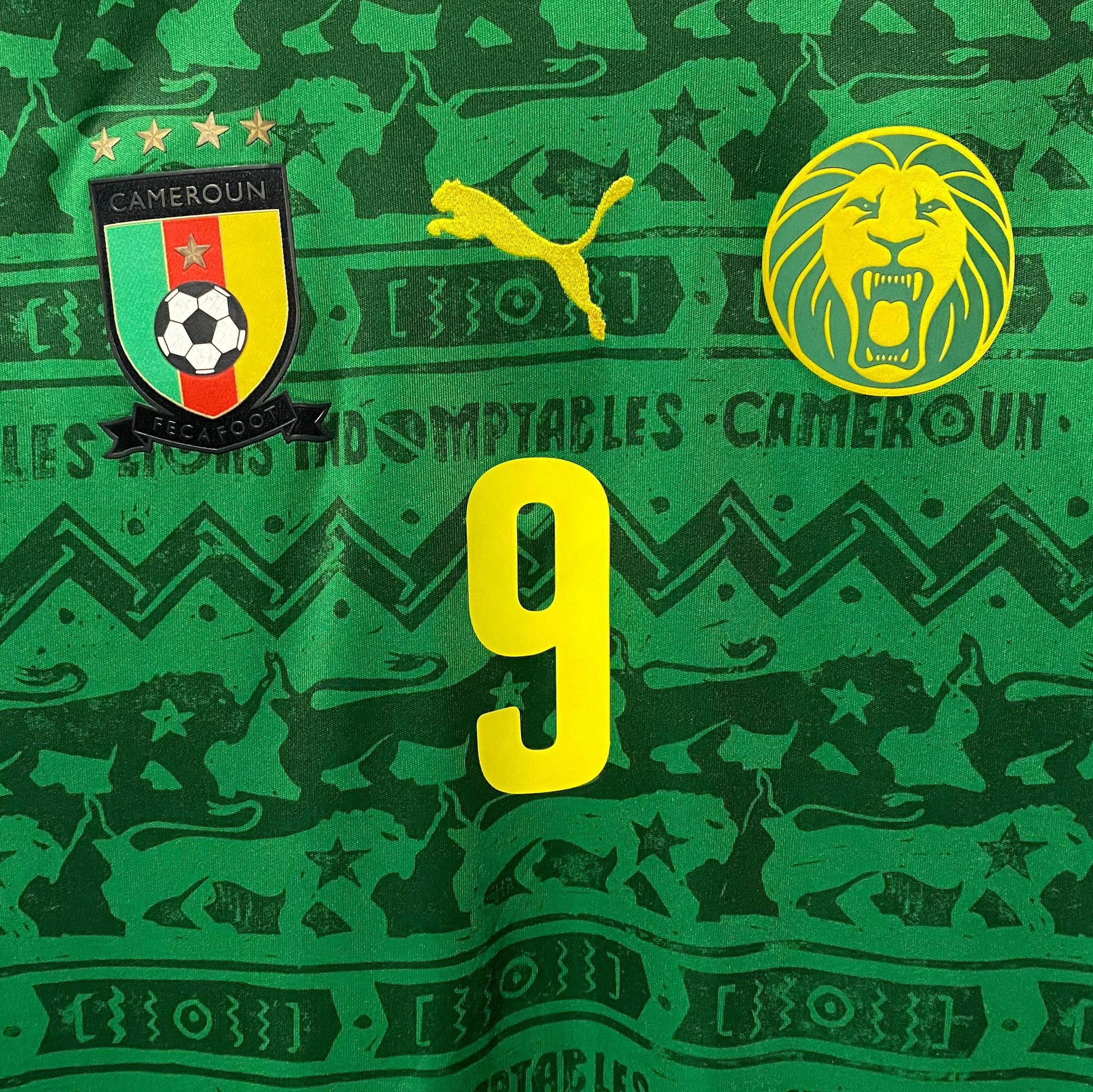 Puma Cameroon 2014-2016 Home Jersey Samuel Eto'o Size US S / EU 44-46 / 1 - 3 Thumbnail