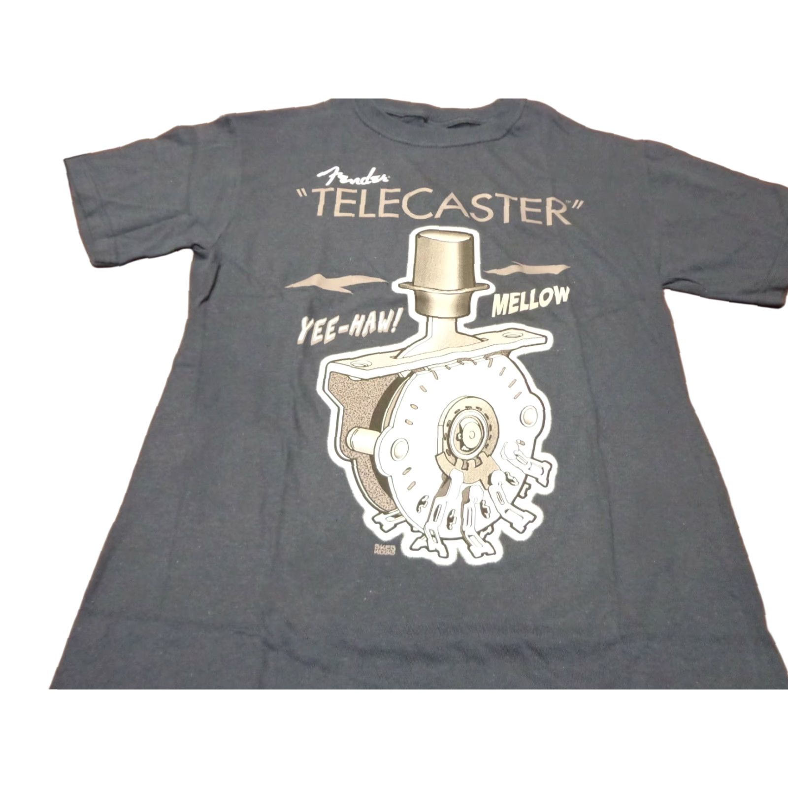 Fender Fender Telecaster T-Shirt BLUE Small Mens Regular Crew Neck Short Sleeve Guitar Graphic YEE HAW! MELLOW The Spirit of Rock N Roll Size US S / EU 44-46 / 1 - 1 Thumbnail