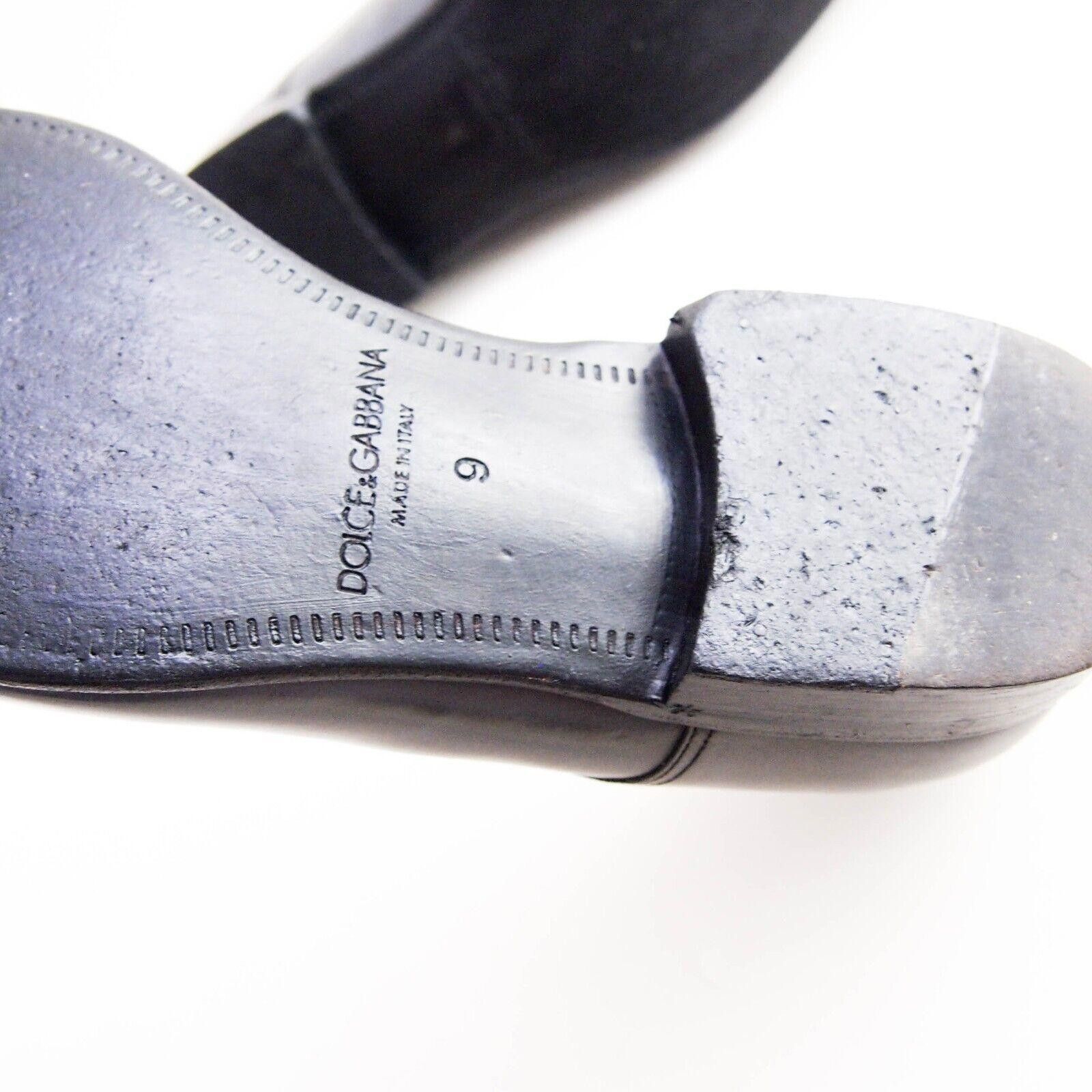 Dolce & Gabbana Dolce Gabbana Derby Gray Patent Leather Mens US 10 EU 43 Size US 10 / EU 43 - 8 Thumbnail