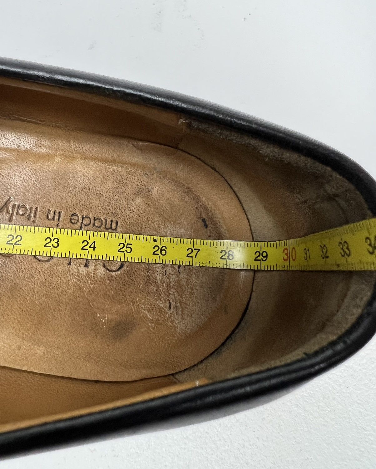 Gucci GUCCI Loafers Leather GG Monogram Canvas Embossed Logo Black Size US 7.5 / EU 40-41 - 22 Thumbnail