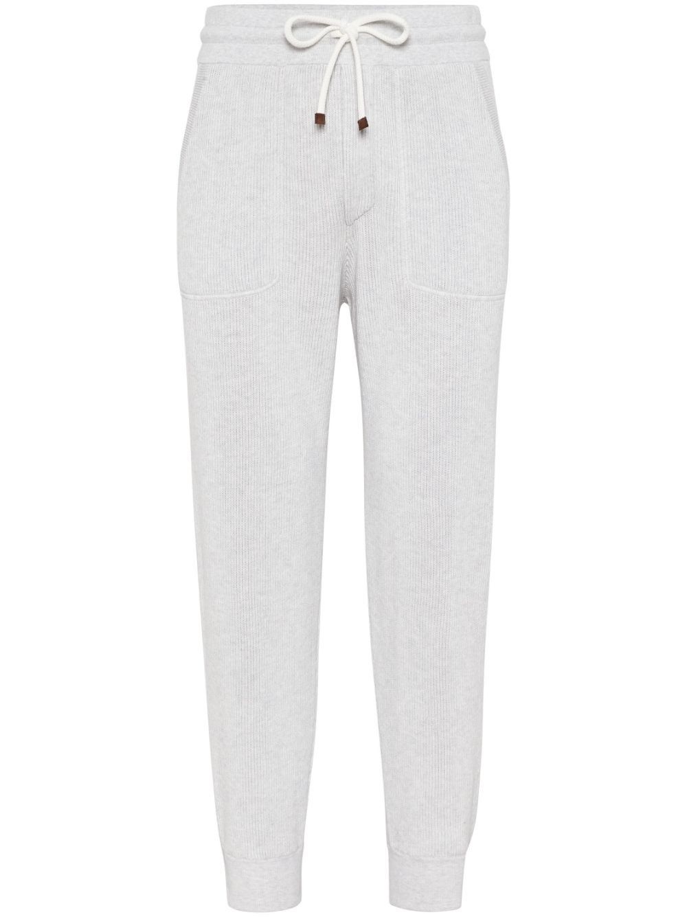 Brunello Cucinelli o1la1rc1a0425 Pants in Light Grey Size US 34 / EU 50 - 1 Thumbnail