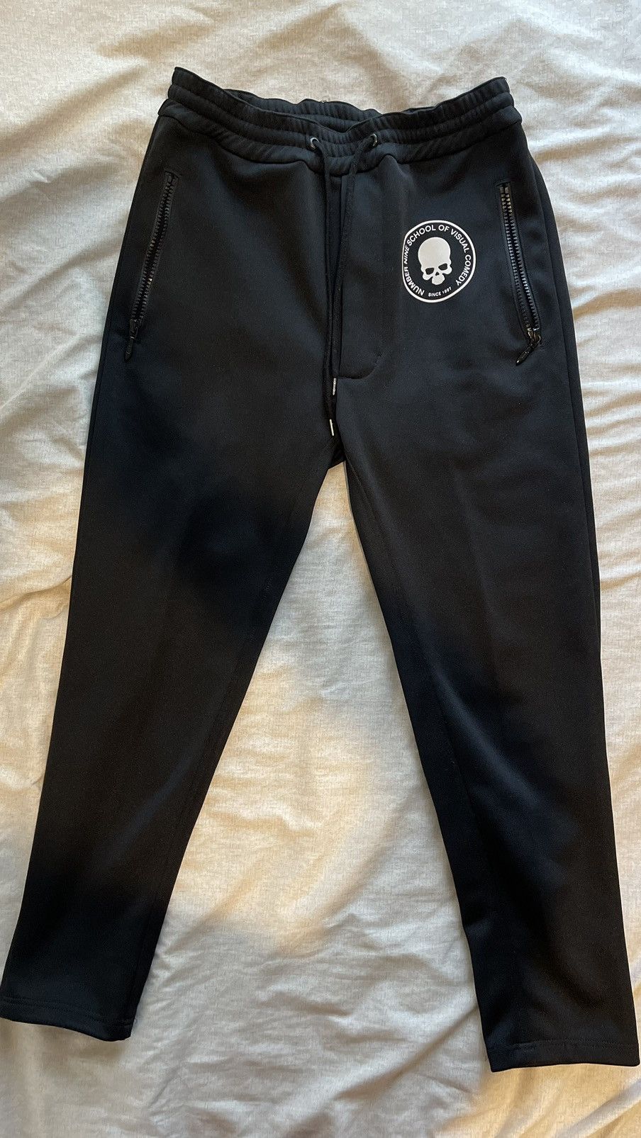 Number (N)ine Rare Number (N)ine Visual Comedy Track Pants SS01 Size US 29 - 1 Thumbnail