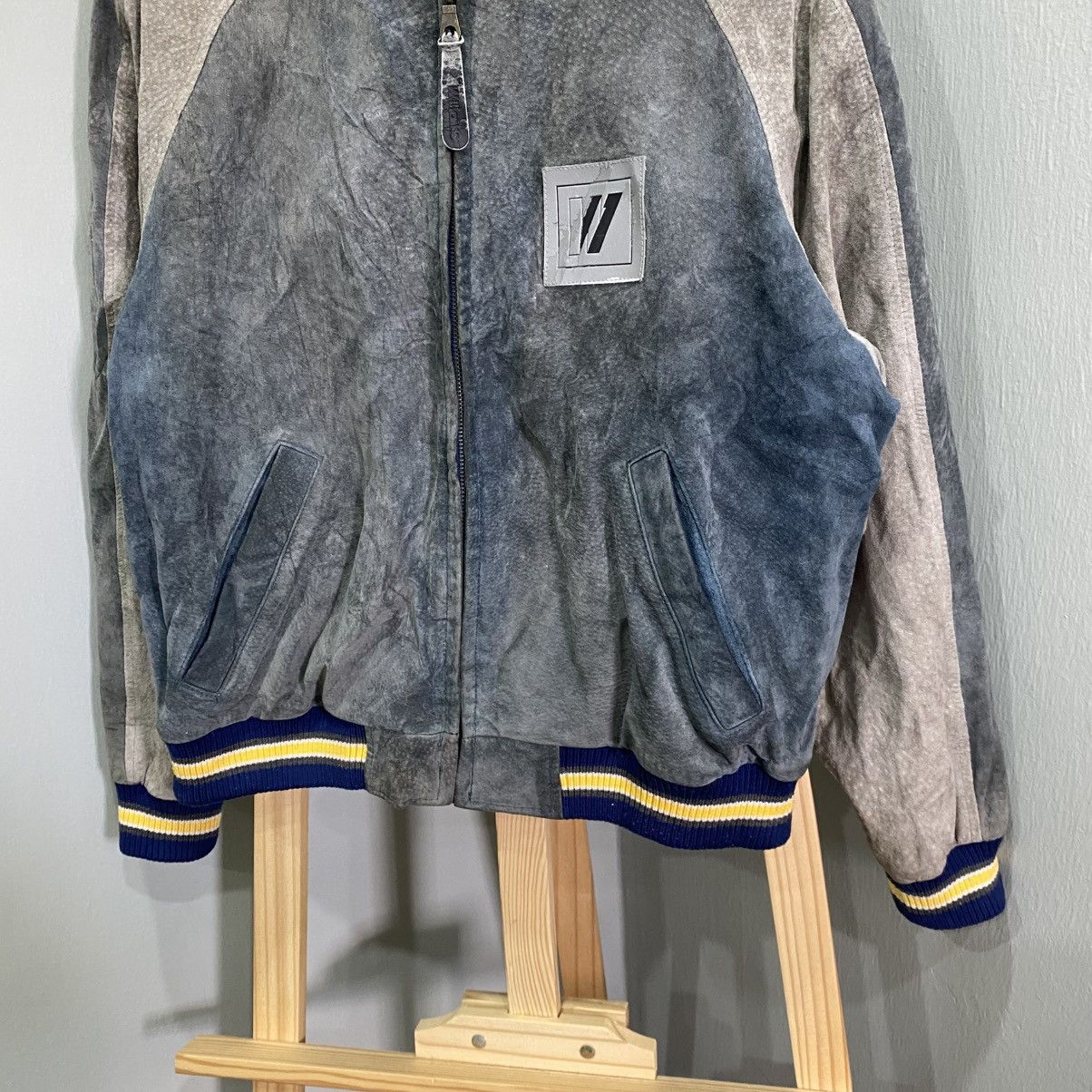Formula 1 Vintage Williams Renault F1 World Champions Suede Bomber Size US M / EU 48-50 / 2 - 5 Thumbnail