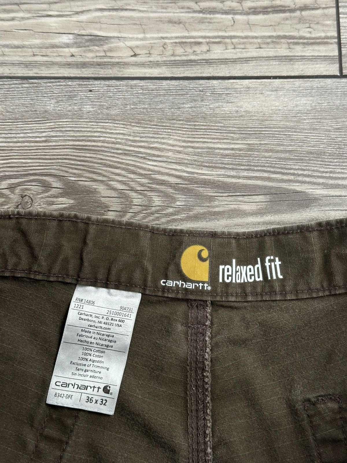 Carhartt × Vintage Carhartt Double Knee Cargo Pants Size US 36 / EU 52 - 6 Thumbnail