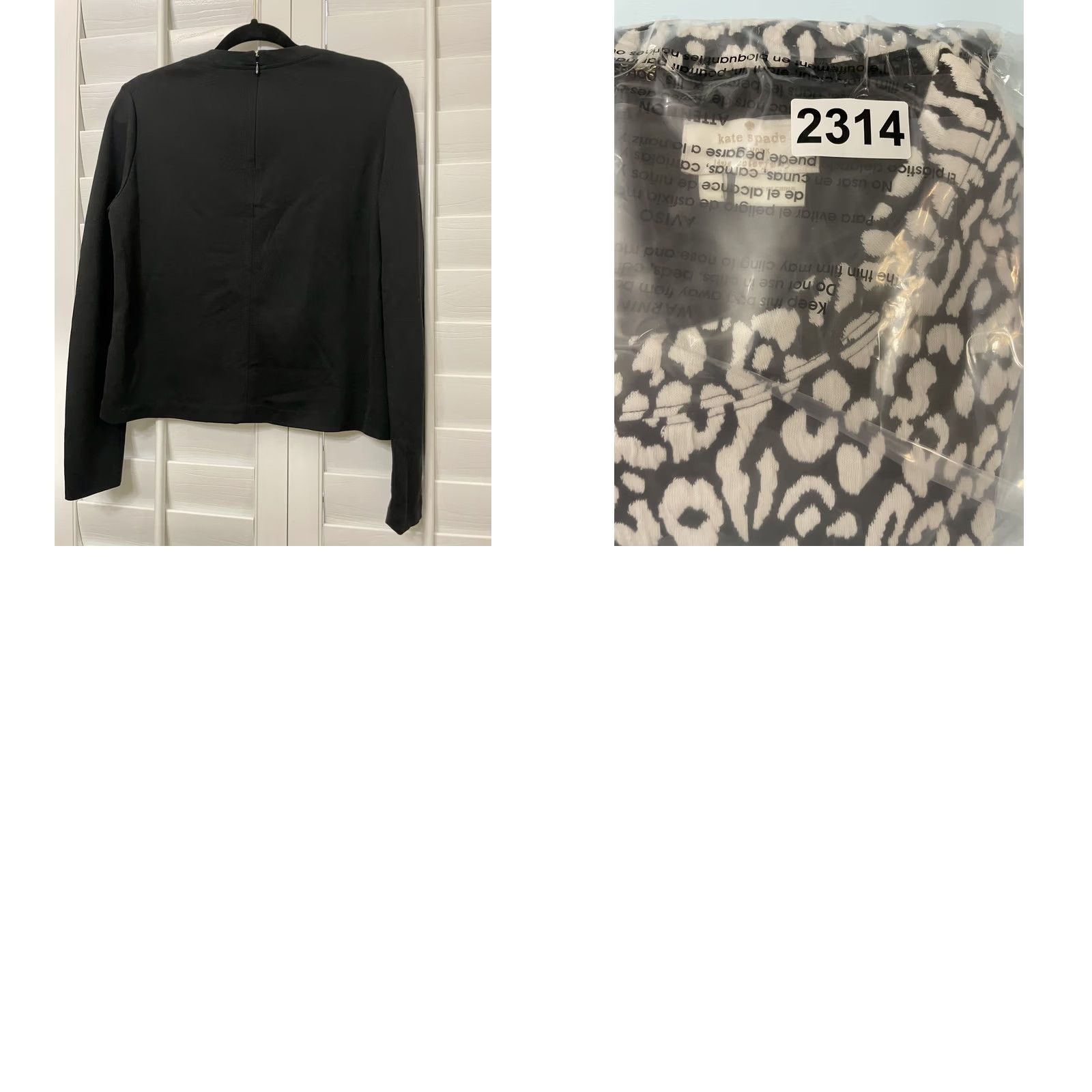Vintage Kate Spade Sweater Womens Small Leopard Print Long Sleeve Pullover Top Size S / US 4 / IT 40 - 9 Thumbnail