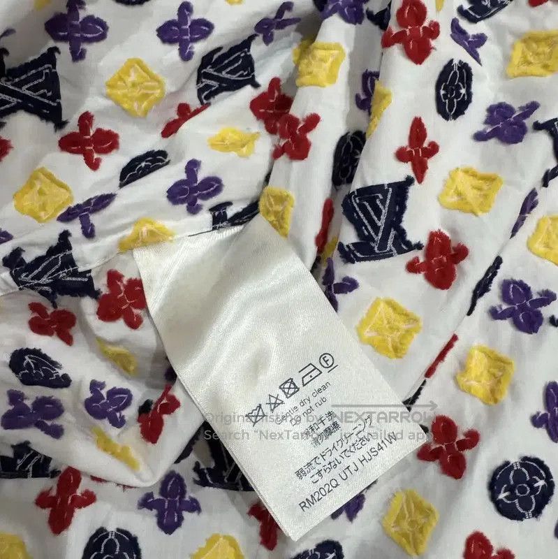 Louis Vuitton Louis Vuitton White Cotton Men's Shirt . Size US M / EU 48-50 / 2 - 5 Thumbnail