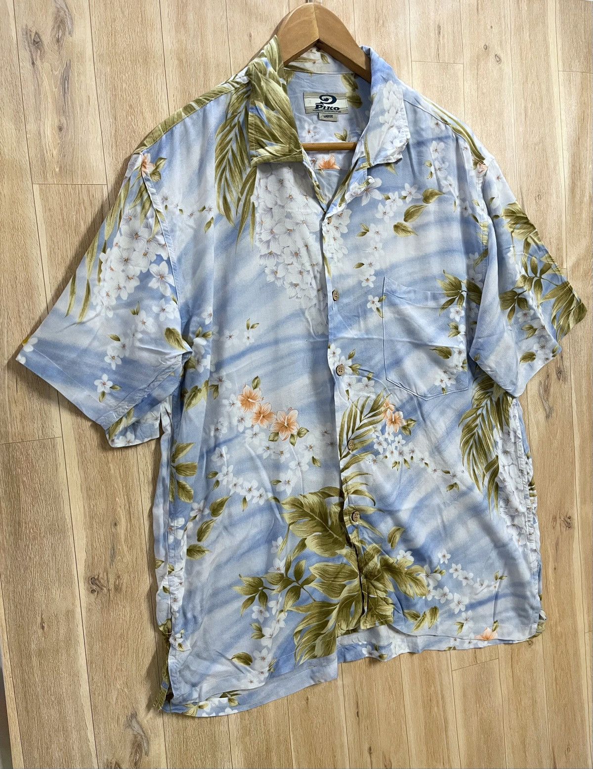 Sun Surf × Vintage Vintage Hawaii Shirt Rayon L Rockabilly by Piko Surf Beach Size US L / EU 52-54 / 3 - 4 Thumbnail