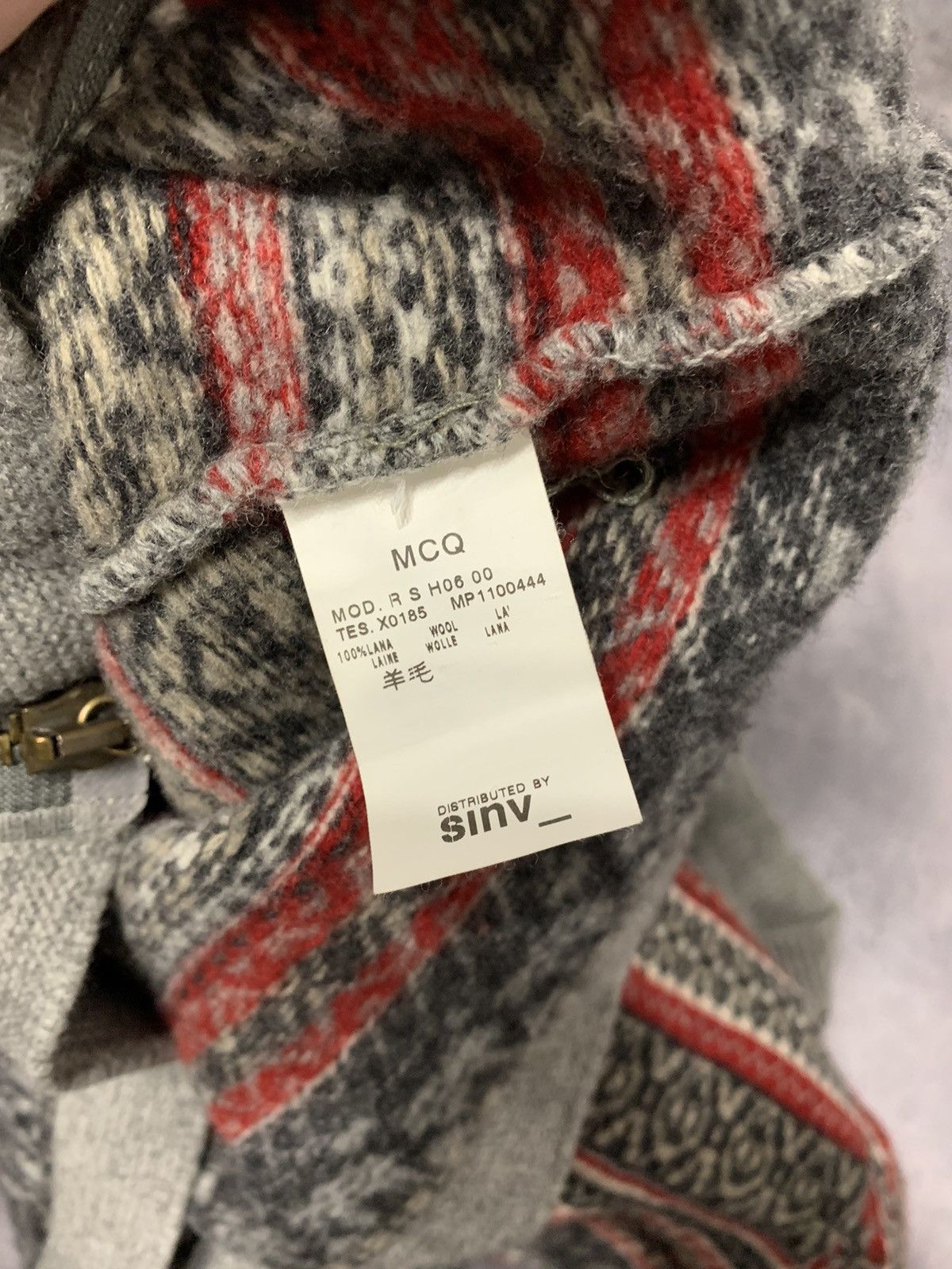 Alexander McQueen × Designer × MCQ Alexander McQueen Wool Sweater y2k Size M / US 6-8 / IT 42-44 - 14 Thumbnail