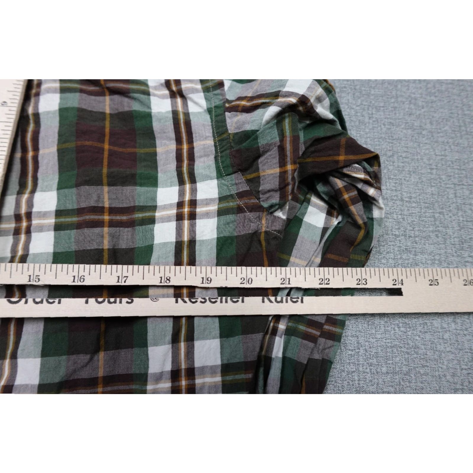 Filson Filson Button-Up Shirt Men M Plaid Flannel Brown Cotton Outdoor Leather Logo Size US M / EU 48-50 / 2 - 7 Thumbnail