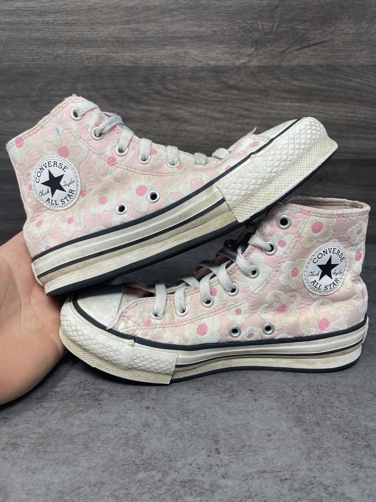 Converse Converse Chuck Taylor All Star Lift Kids Size 3 Youth Pink Size US 5 / EU 37 - 7 Thumbnail