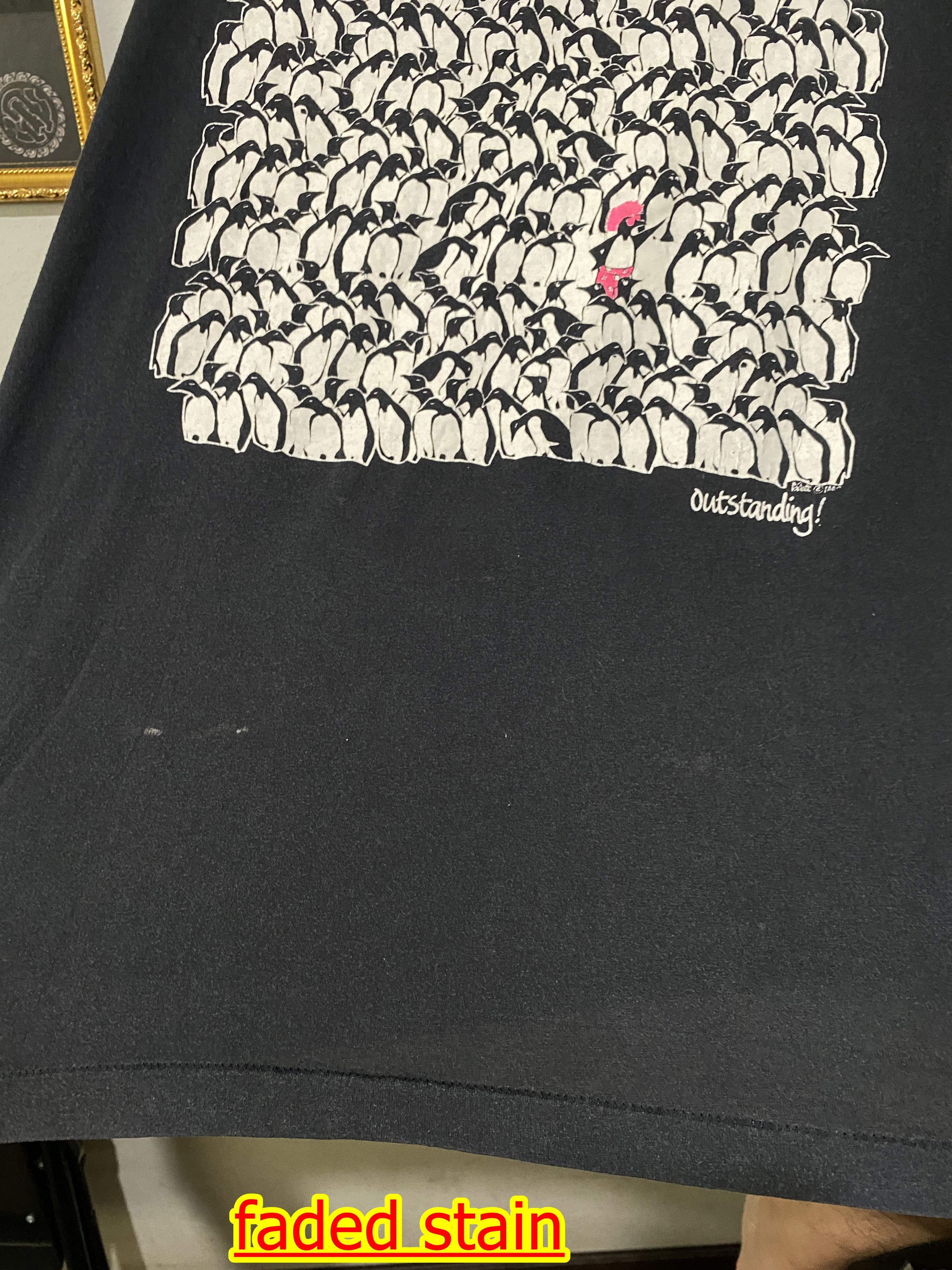Vintage Vintage 90s Punk Penguin Shirt Size US XXL / EU 58 / 5 - 8 Thumbnail