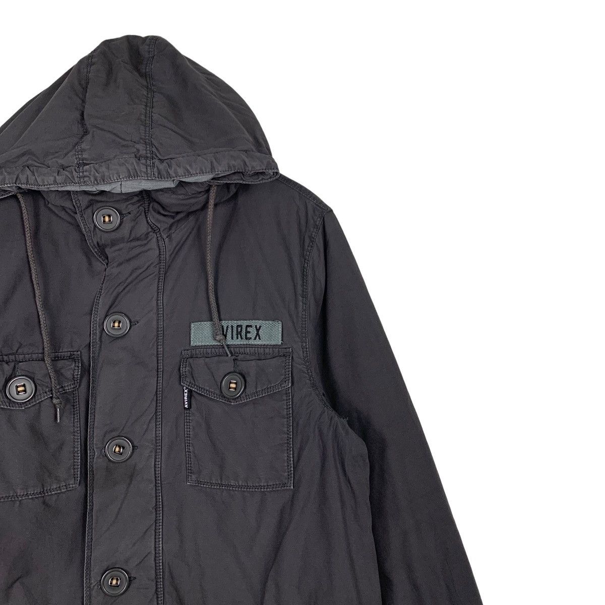 Avirex AVIREX Four Pocket Army Style Hooded Parka Jacket #0035-C3 Size US XL / EU 56 / 4 - 6 Thumbnail