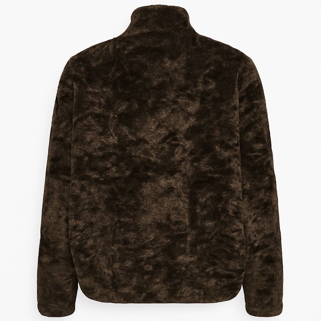 Designer Vintage Anna Sui Faux Fur Zip-Up Jacket Made in USA Size US M / EU 48-50 / 2 - 2 Thumbnail