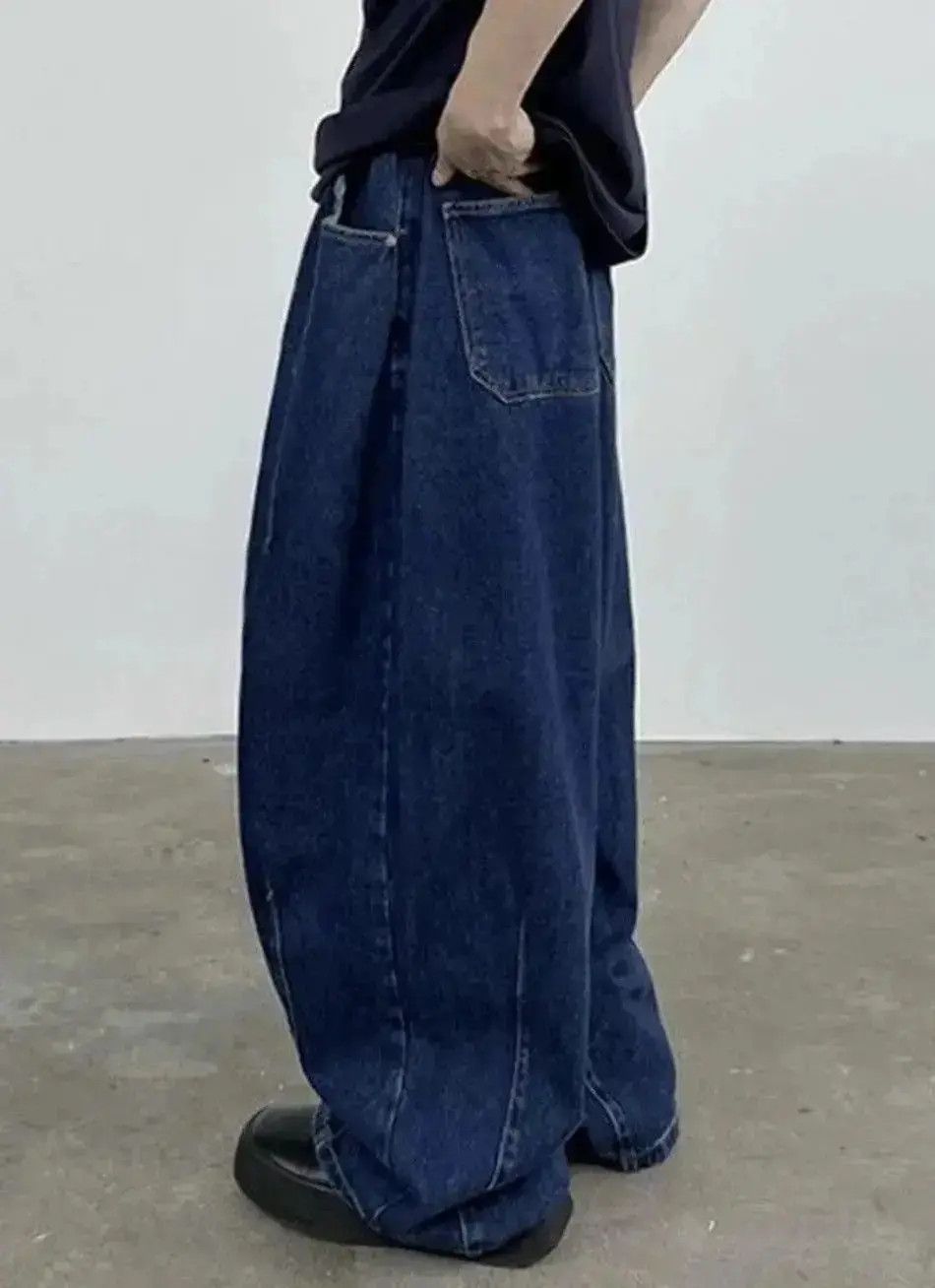 Japanese Brand Retro punk balloon baggy loose jeans pants Size US 30 / EU 46 - 3 Thumbnail