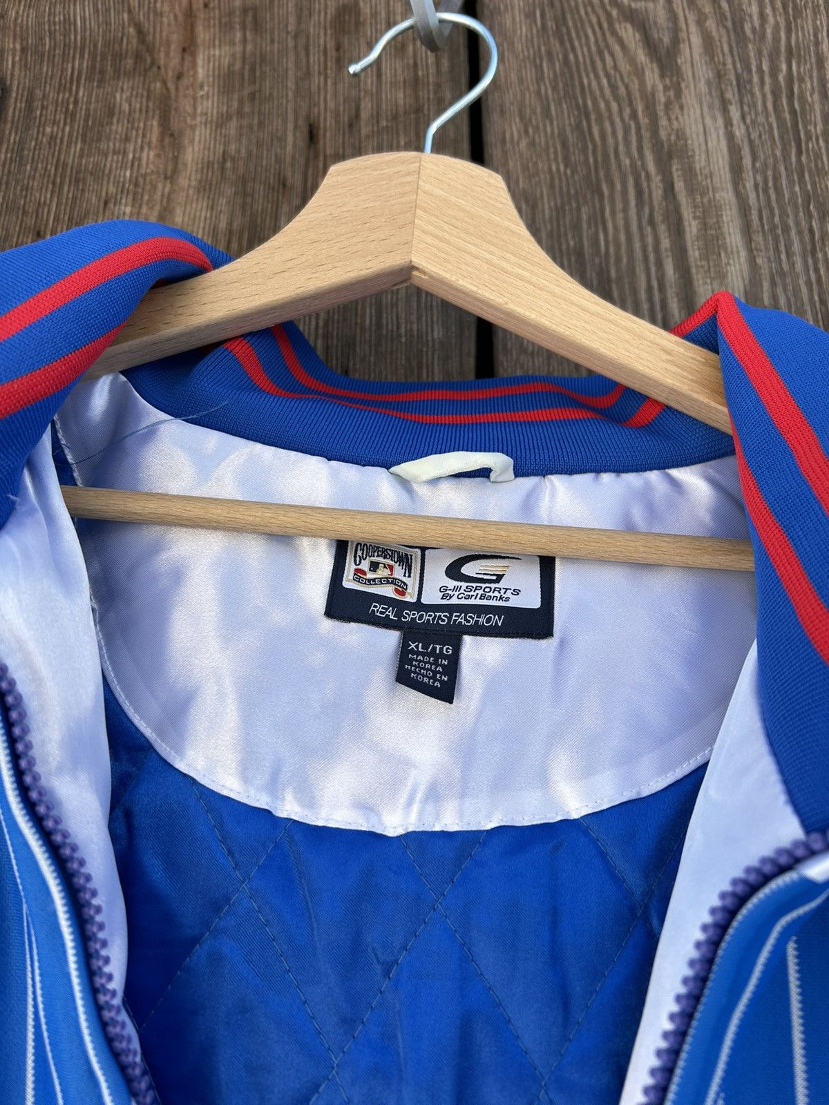 MLB Los Angeles Dodgers LA Bomber Jacket Cooperstown G-III Banks Size US XL / EU 56 / 4 - 8 Thumbnail