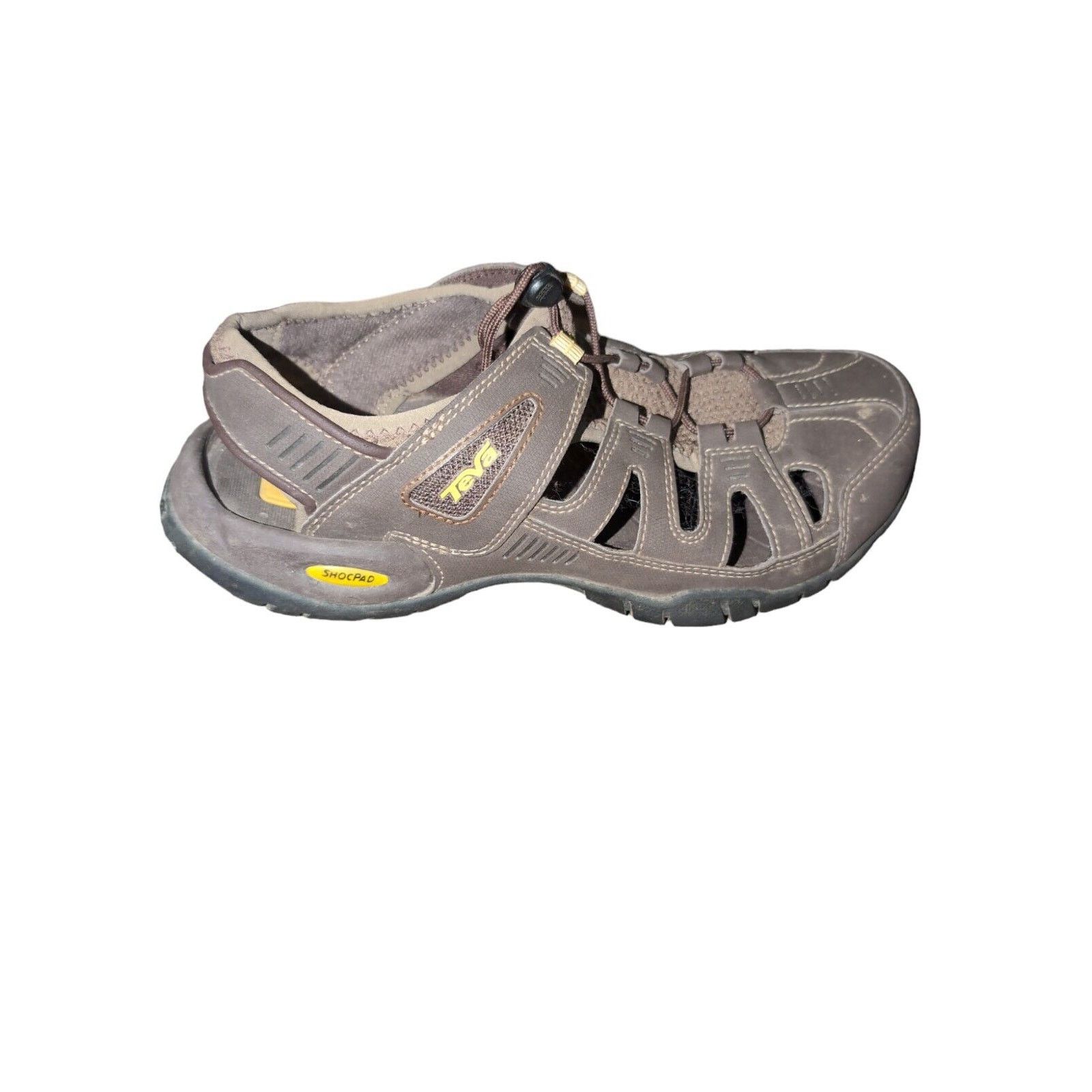 Teva Teva Men's Leather Sandals Slip On Size 8 Size US 8 / EU 41 - 2 Thumbnail