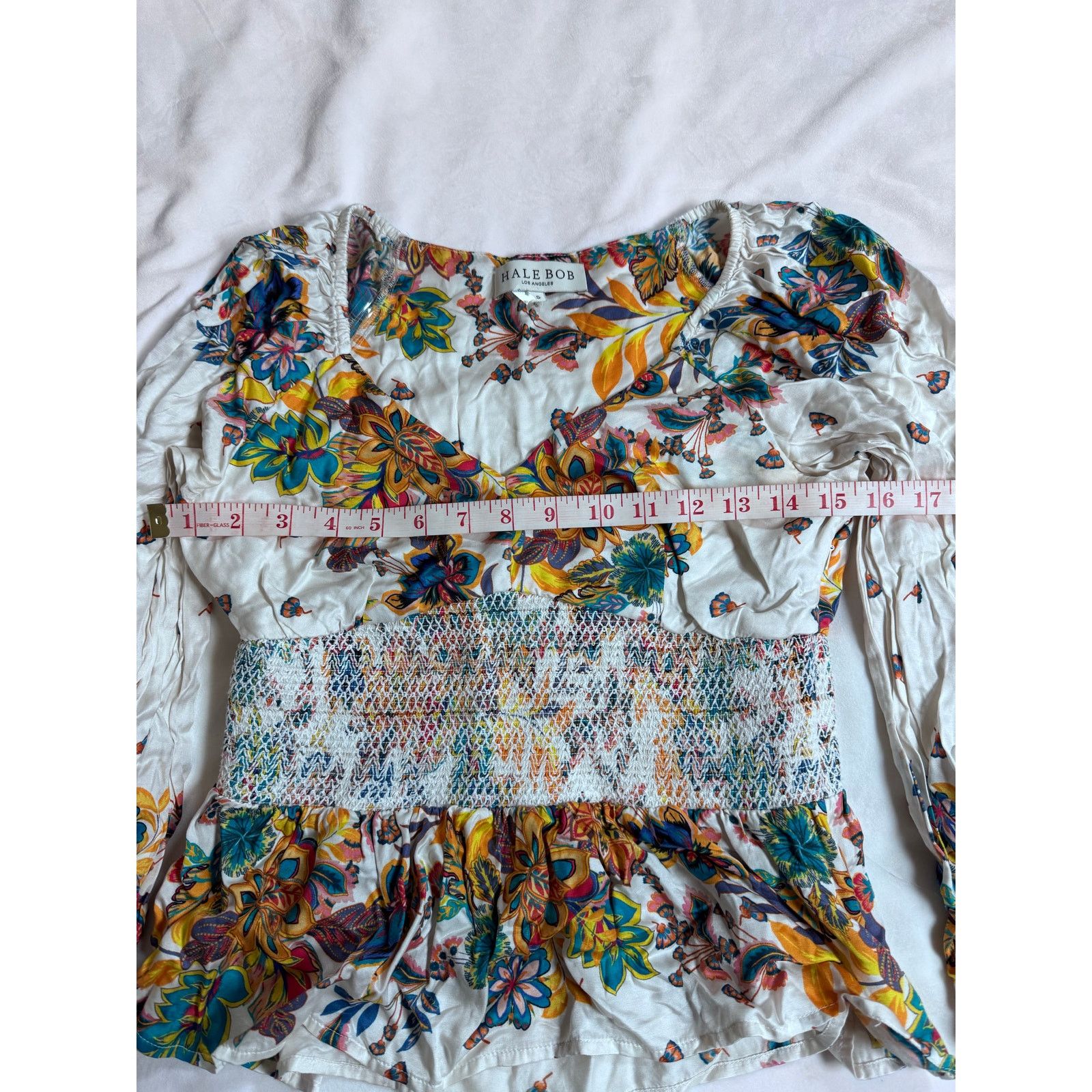 Unknown London Hale Bob Los Angeles Isla Silk Top RARE Women’s Size S USED Size S / US 4 / IT 40 - 6 Thumbnail