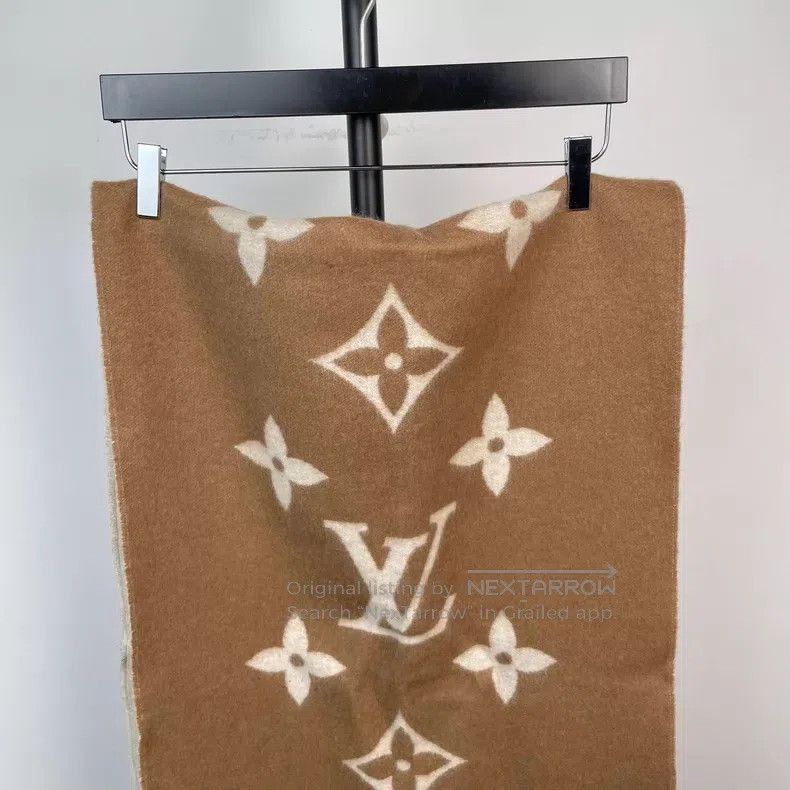 Louis Vuitton Louis Vuitton Cashmere scarf Size ONE SIZE - 3 Thumbnail