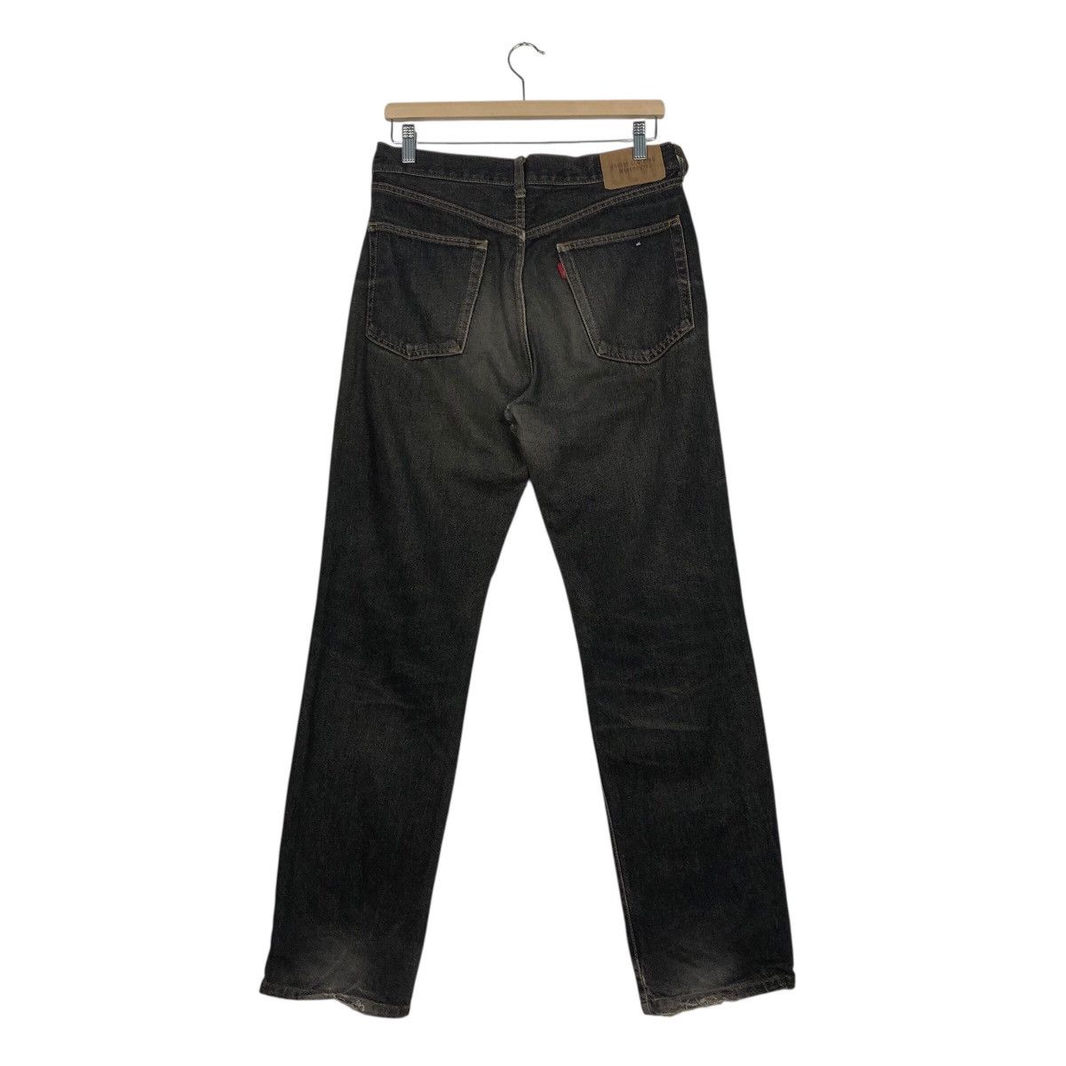 Japanese Brand Warehouse High Rise Straight Leg Jeans Faded Washed Denim Size US 30 / EU 46 - 9 Thumbnail
