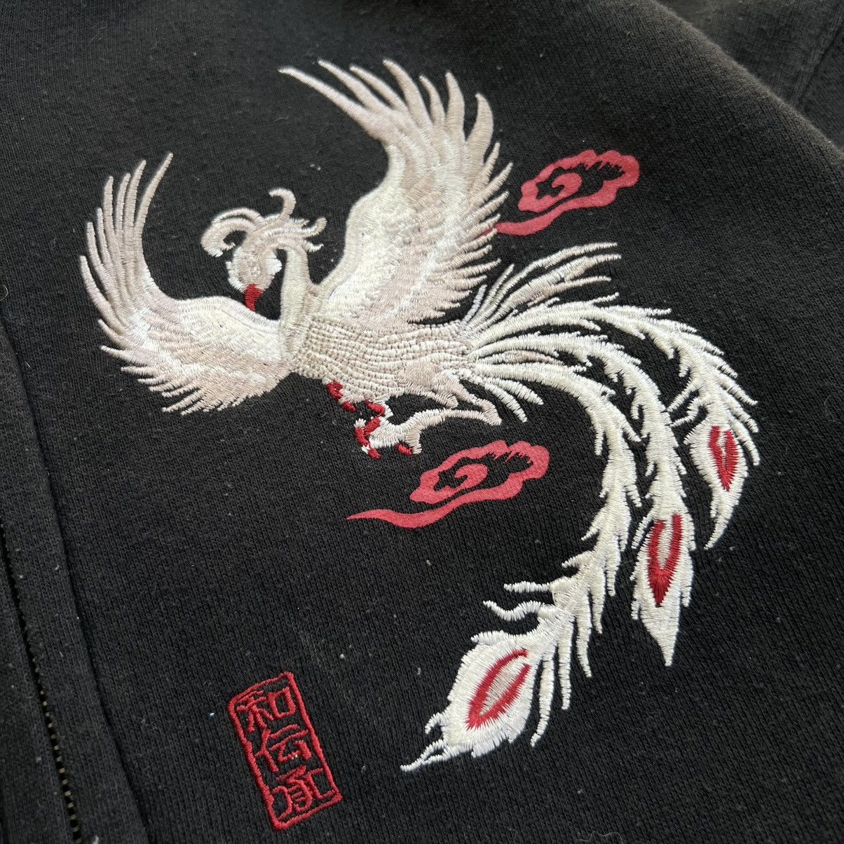 Hysteric Glamour 2000’s Bullet Noise Peacock Embroidered Hoodie Size US L / EU 52-54 / 3 - 5 Thumbnail