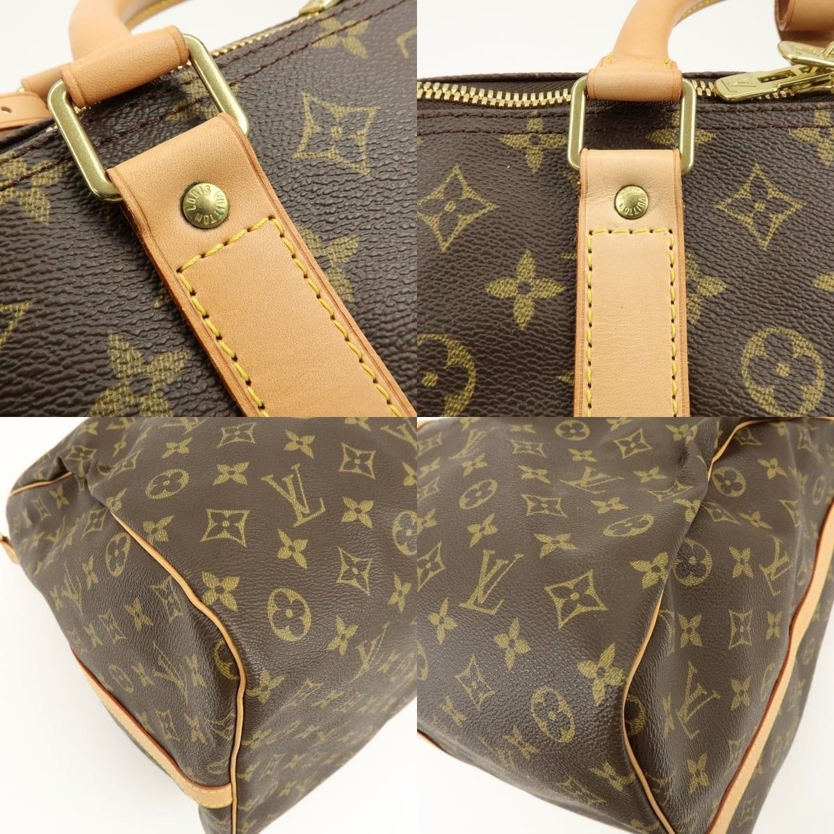 Louis Vuitton Louis Vuitton Monogram Keepall Bandouliere 60 Duffle Bag Size ONE SIZE - 5 Thumbnail