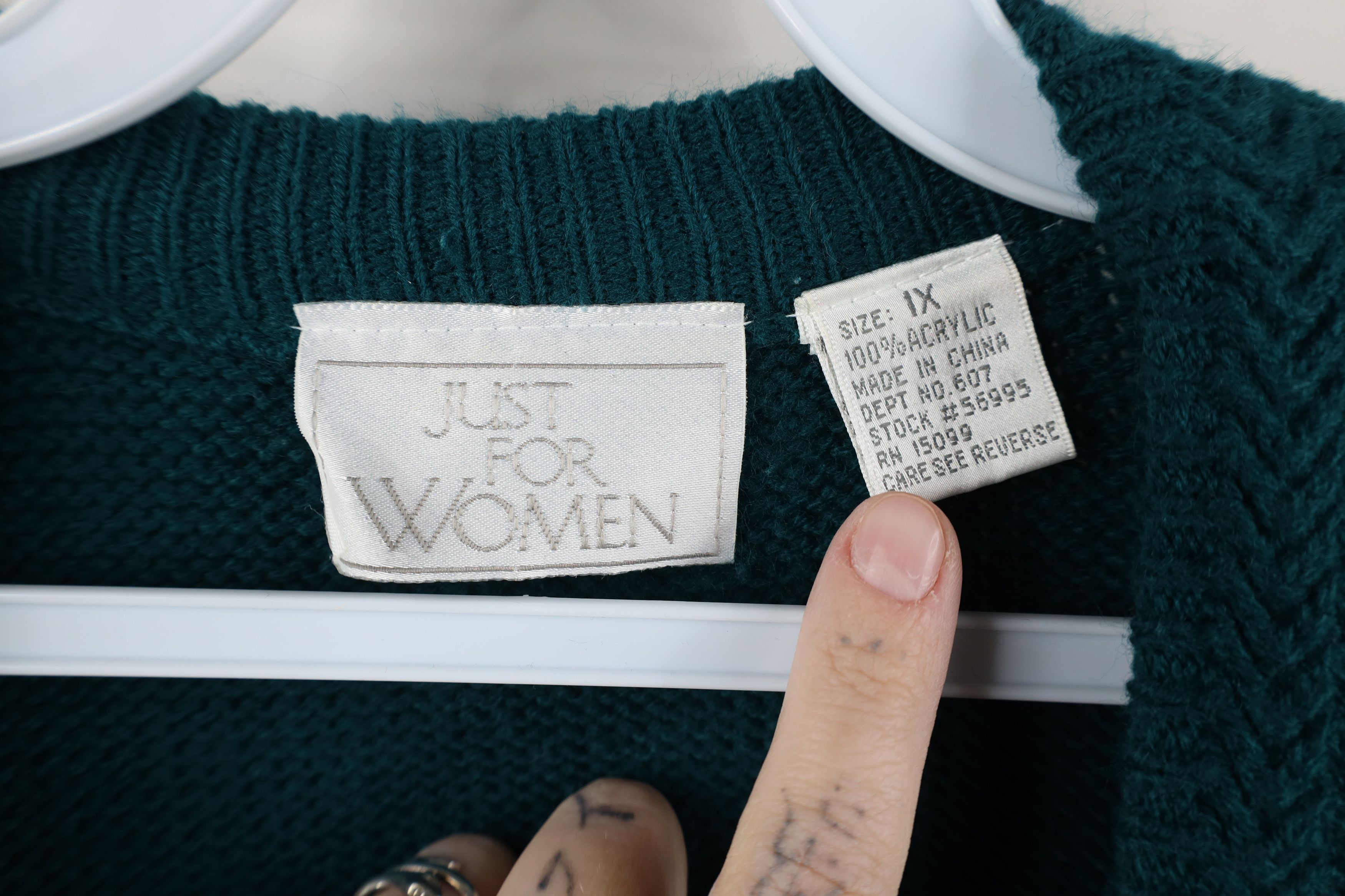 Vintage Vintage 90s Streetwear Knit Button Cardigan Sweater Green Size XL / US 12-14 / IT 48-50 - 4 Thumbnail