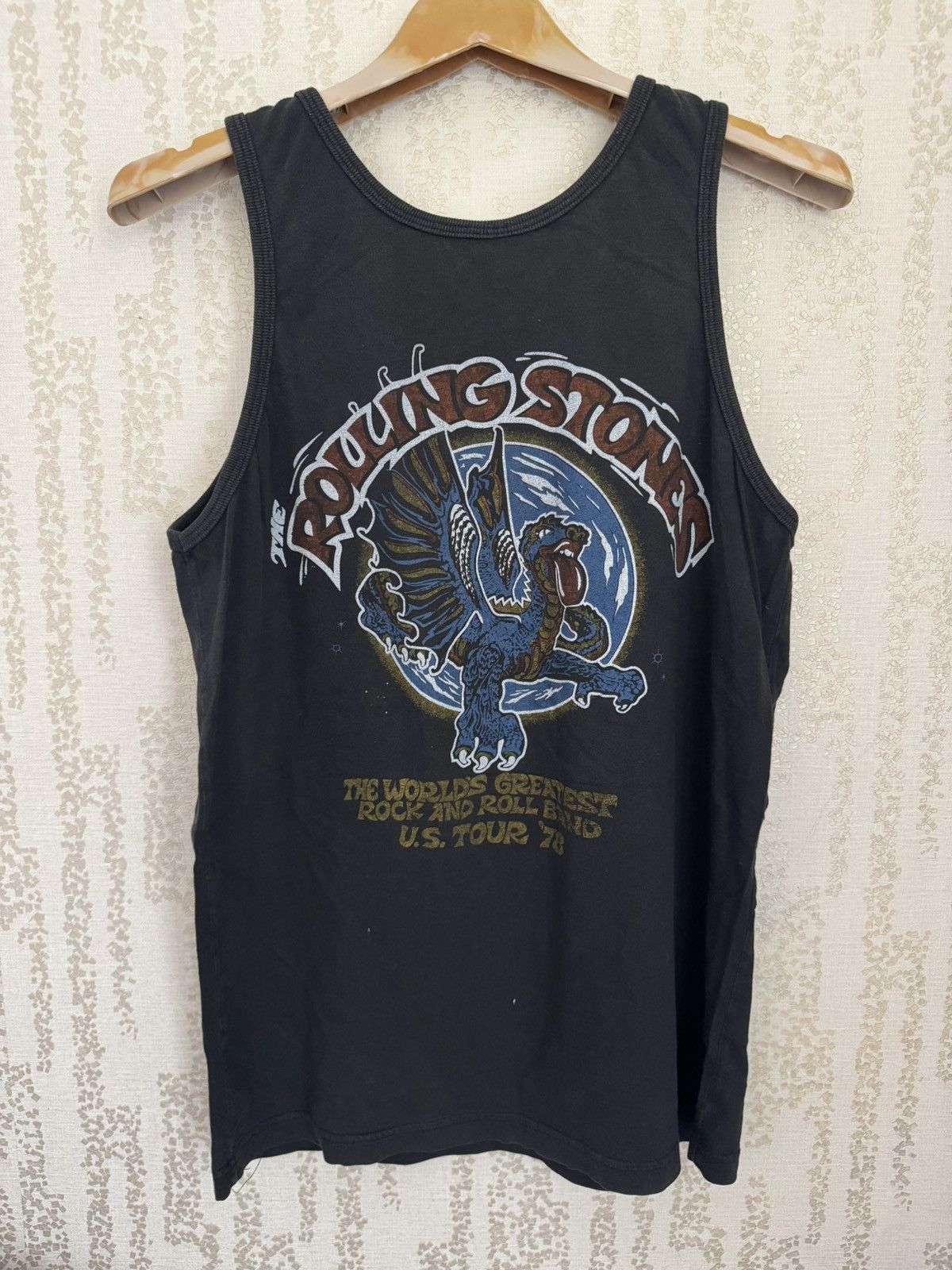 Band Tees × The Rolling Stones × Vintage Vintage The Rolling Stones tour 78 PS01 Size US M / EU 48-50 / 2 - 3 Thumbnail