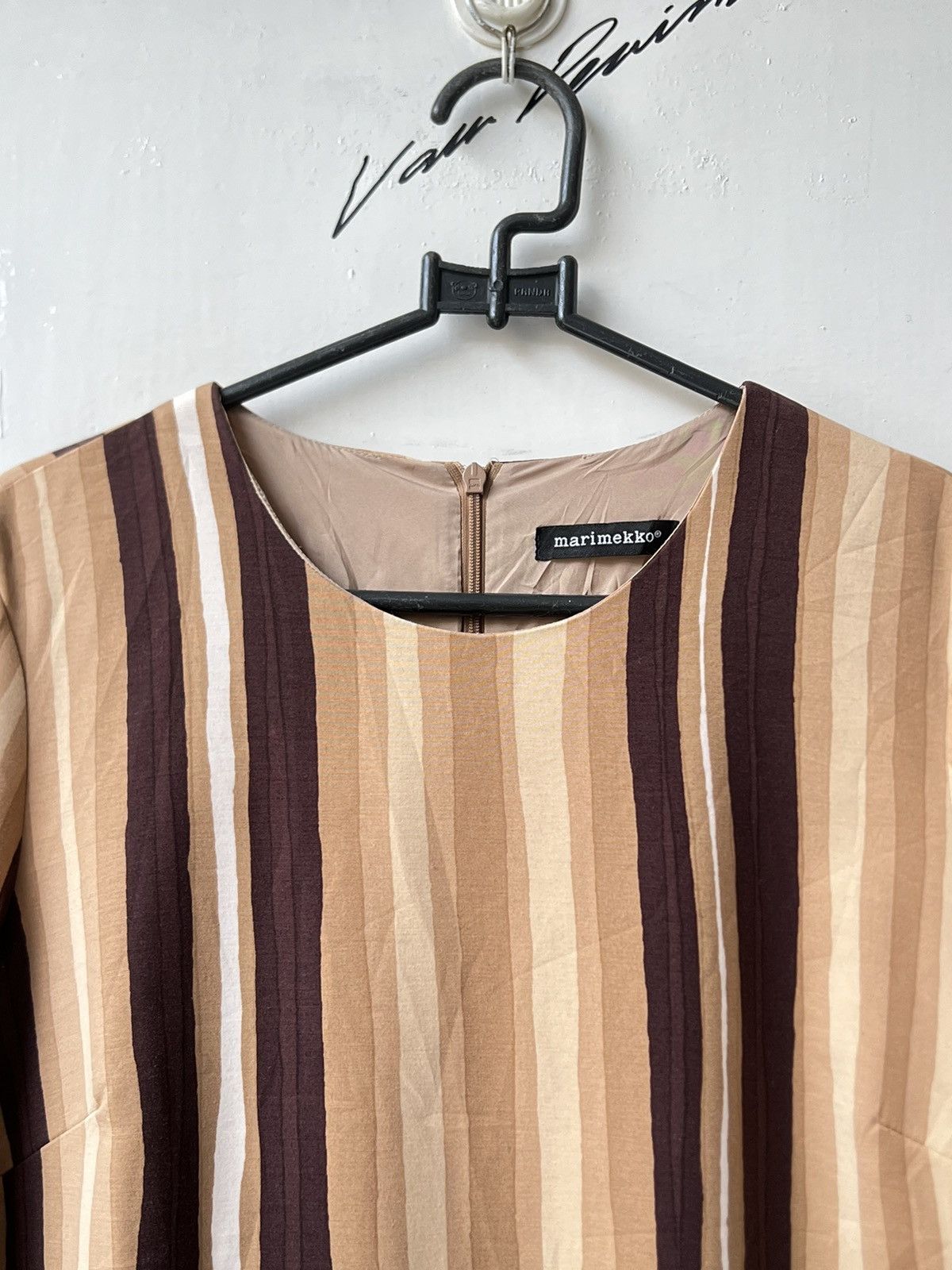 Marimekko MARIMEKKO Striped Midi Dress Size XS / US 0-2 / IT 36-38 - 19 Thumbnail