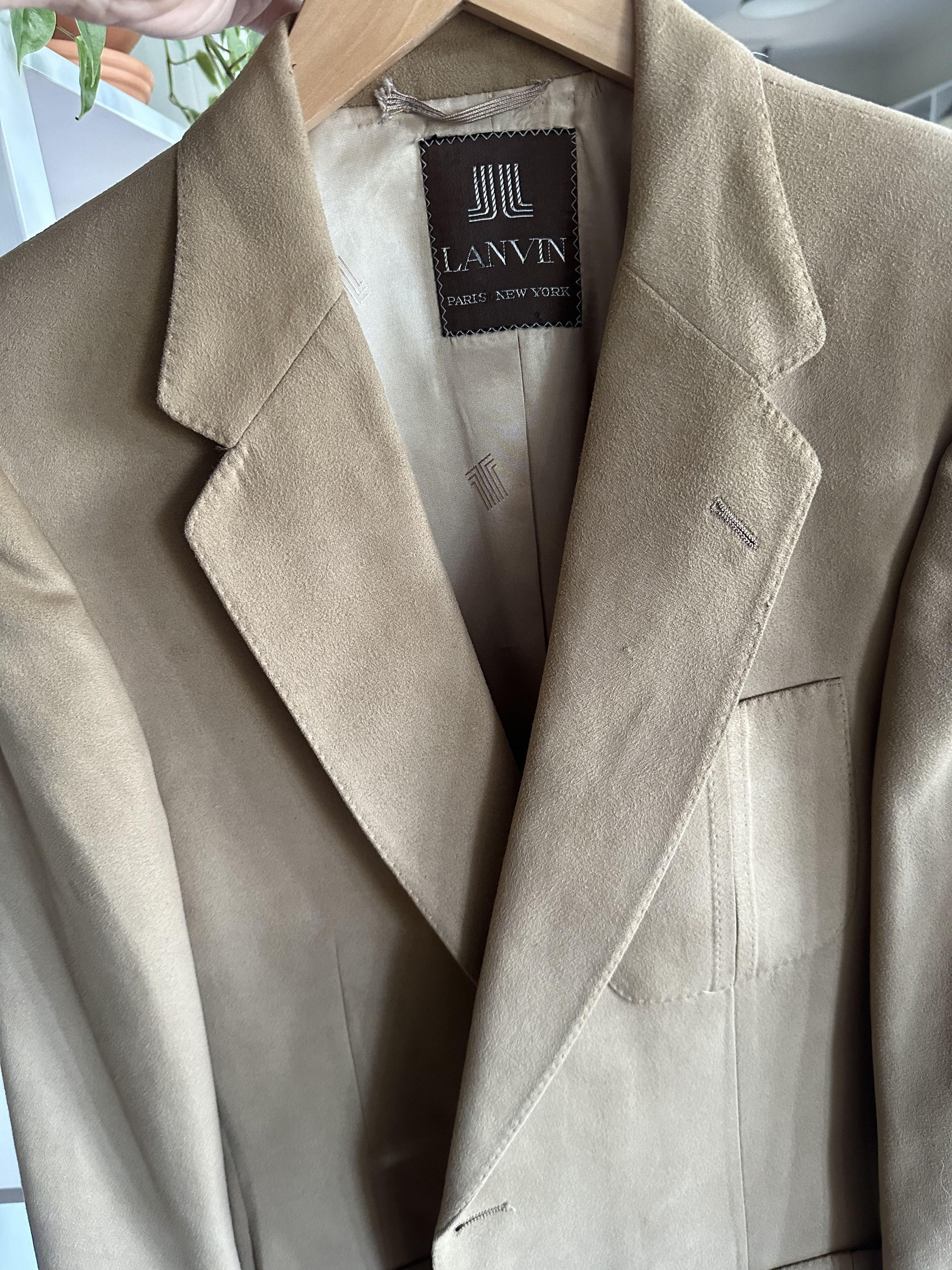 Lanvin Suede Blazer