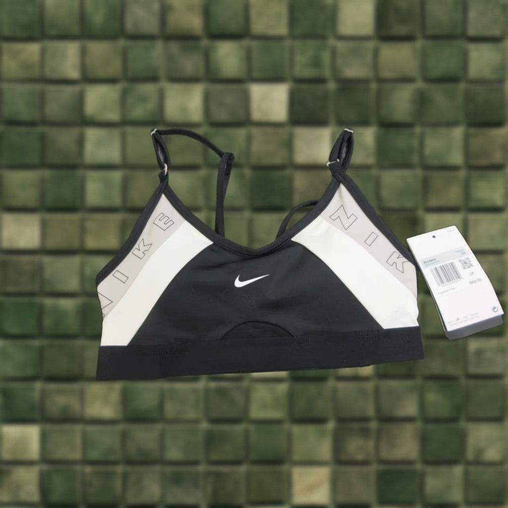Nike Indy Sports Bra Womens Xs Black Padded Crossback Athletic Activewear