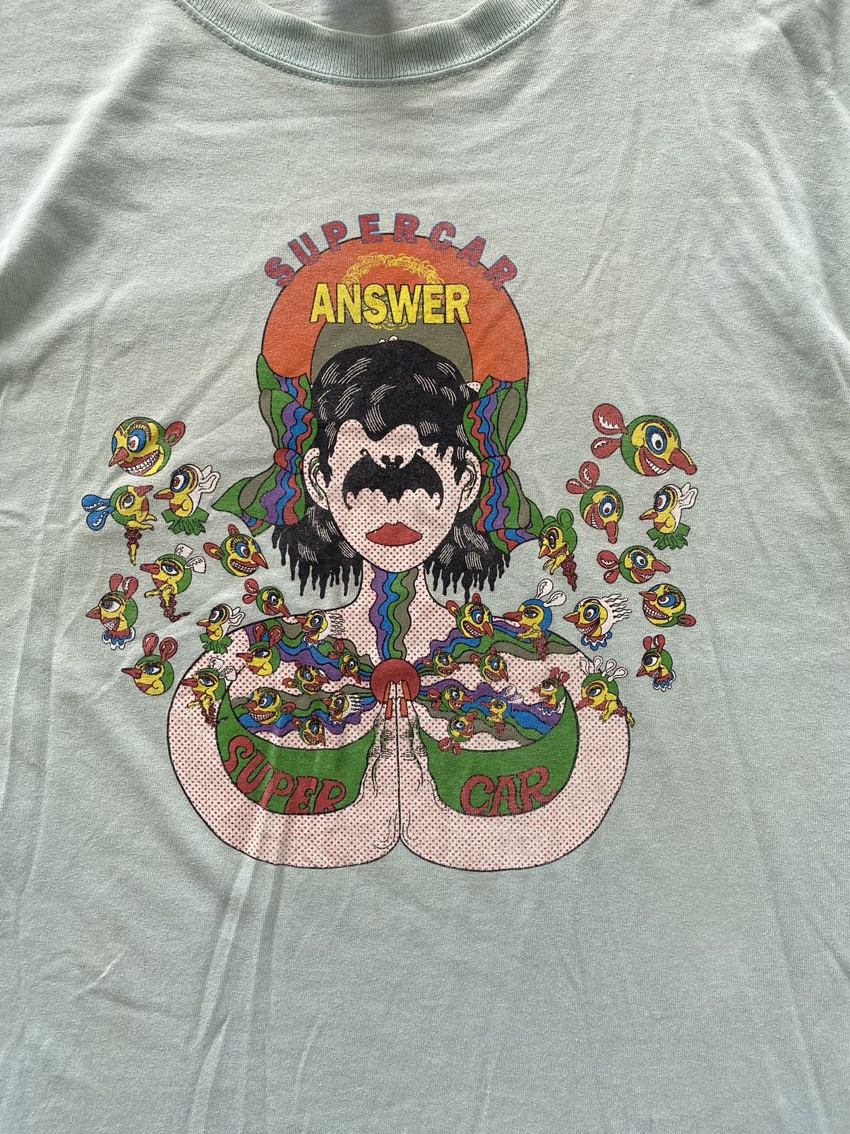 Anvil × Vintage VINTAGE SUPERCAR ANSWER. BAND TEE Size US L / EU 52-54 / 3 - 2 Thumbnail