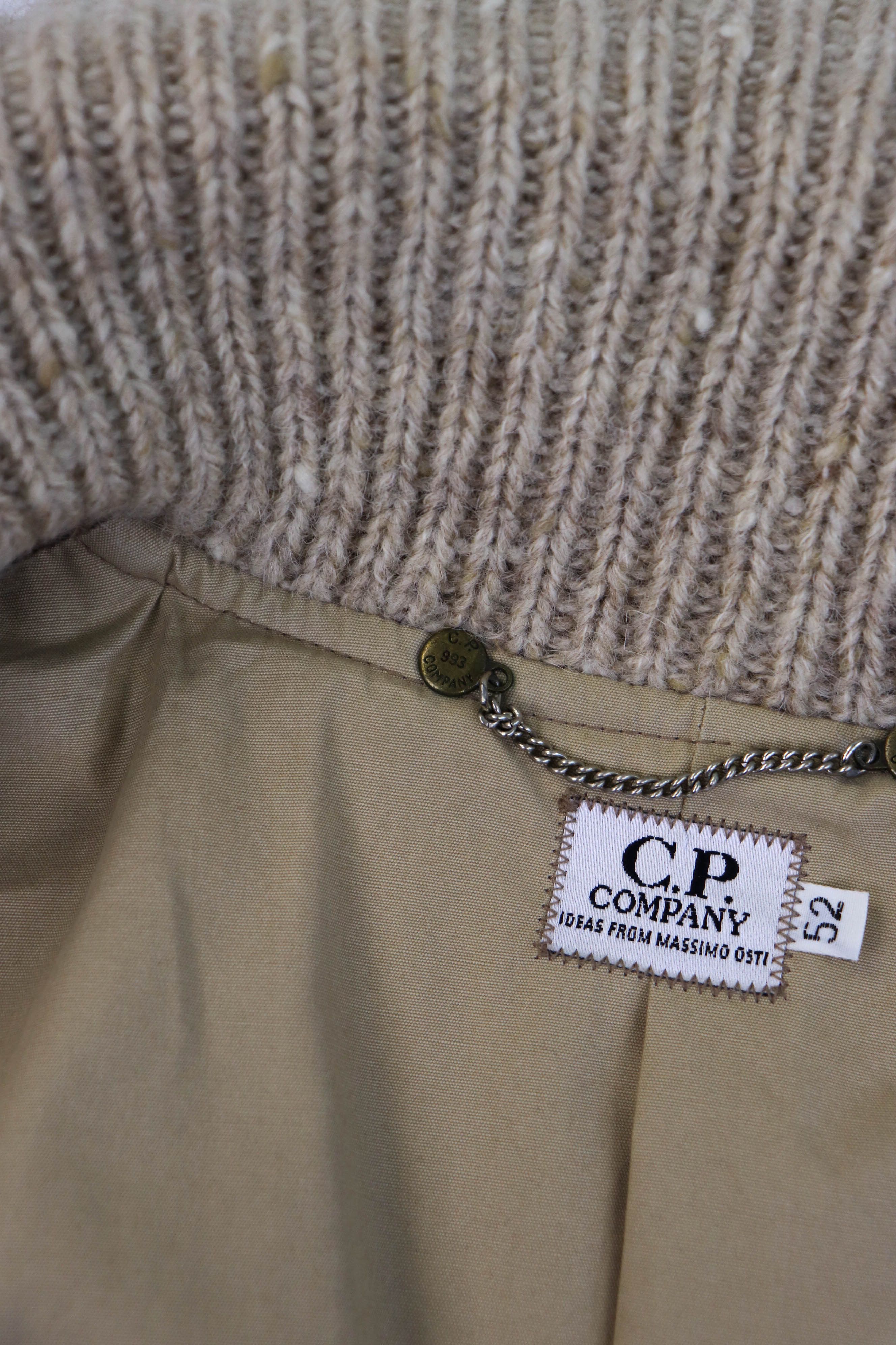 C.P. Company C.P. Company Massimo Osti 90s Vintage 1993 Wool Hunting Coat Size US L / EU 52-54 / 3 - 17 Thumbnail