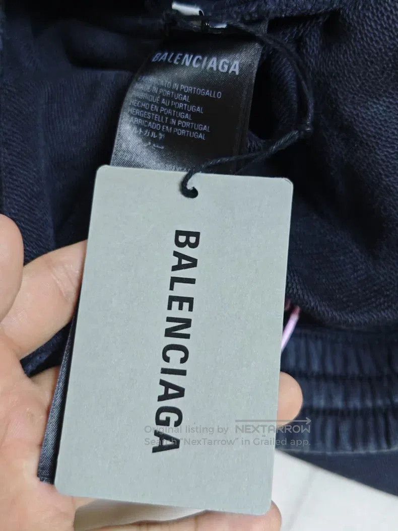 Balenciaga Balenciaga size M Disaster Pattern Flame Printed Elastic W Size US 27 - 5 Thumbnail