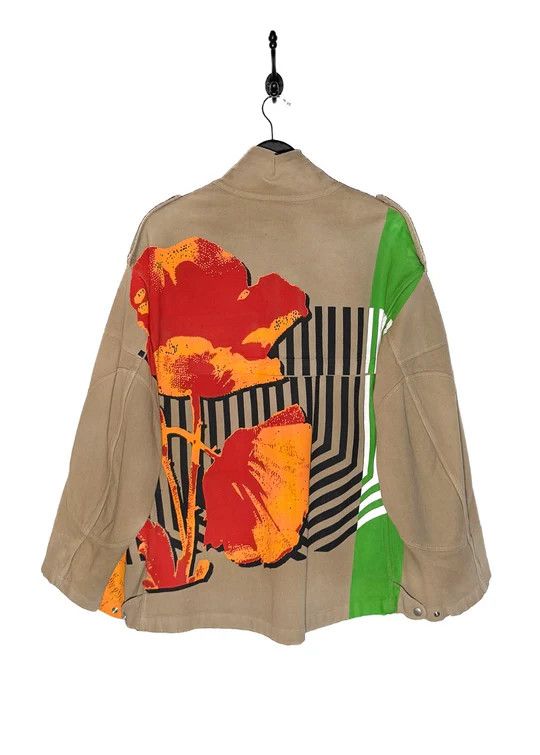 Dior o1y0825 Gabardine Jacket in Khaki Size S / US 4 / IT 40 - 3 Thumbnail