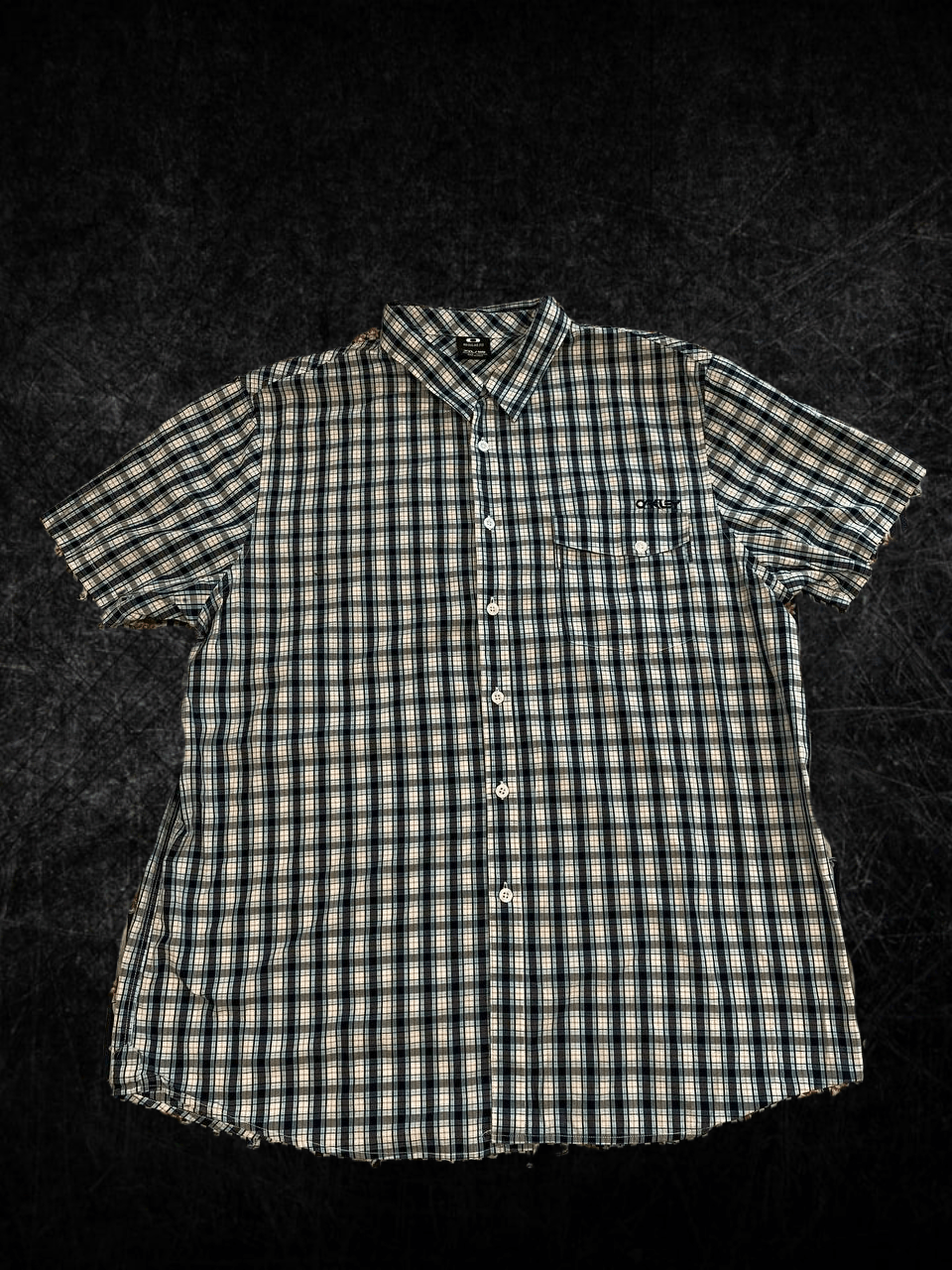 Oakley Vintage 00s Oakley Plaid Short Sleeve Button UP Size US XXL / EU 58 / 5 - 1 Thumbnail