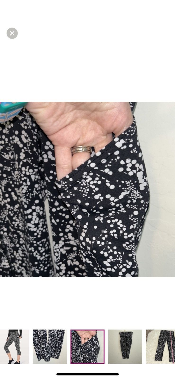 Lululemon Lululemon fast and free crop II leggings size 4 Size 27" / US 4 / IT 40 - 3 Thumbnail