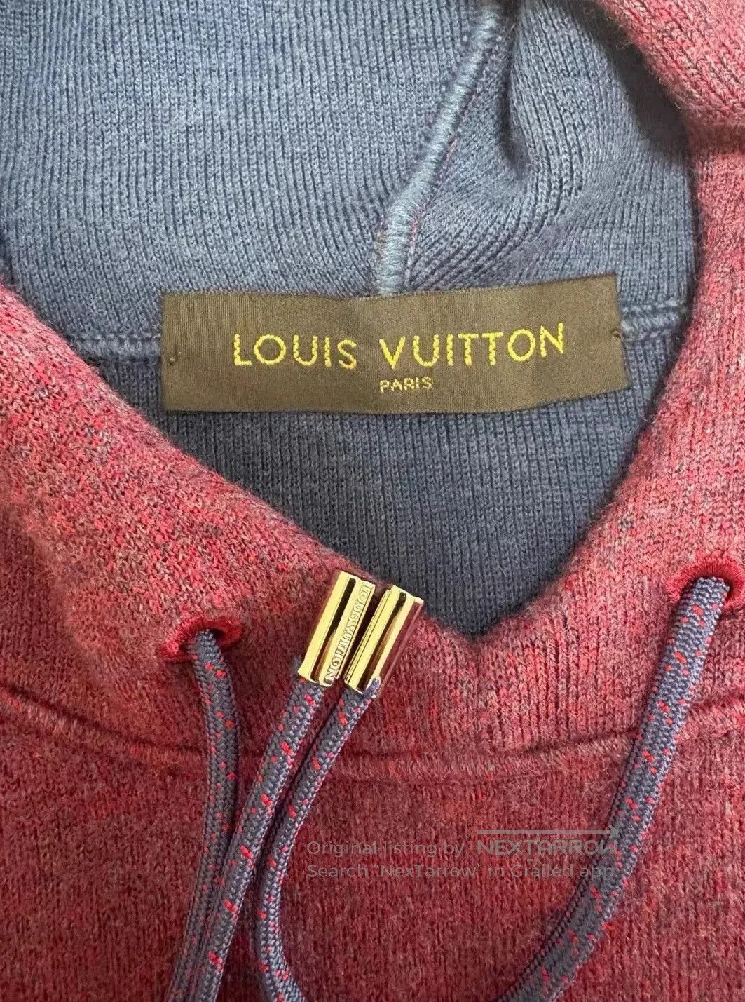 Louis Vuitton Louis Vuitton Hooded Pullover Sweatshirt. Size US XL / EU 56 / 4 - 3 Thumbnail