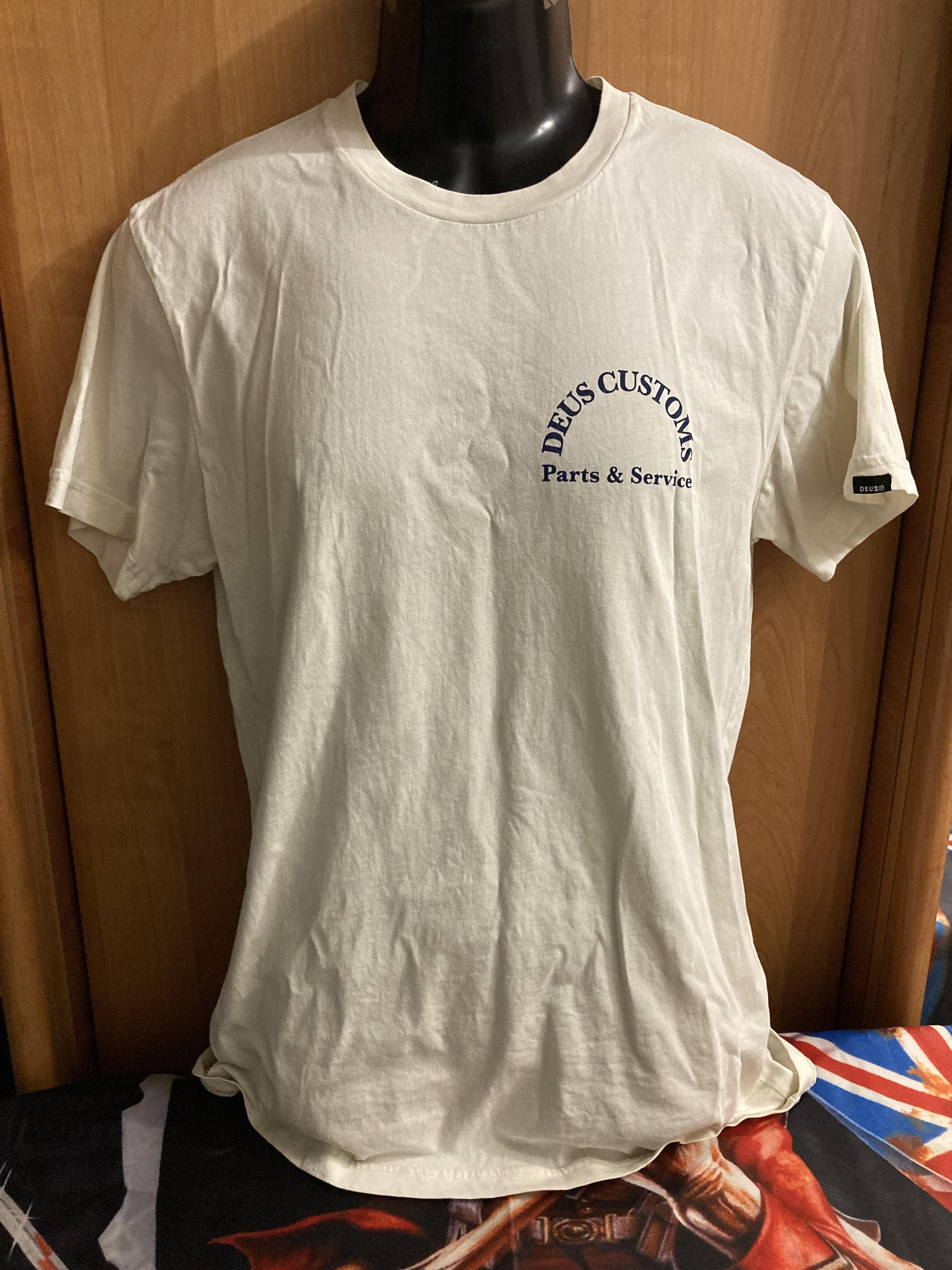 Deus Ex Machina DEUS EX MACHINA TREASURY TEE - VINTAGE WHITE Size US M / EU 48-50 / 2 - 3 Thumbnail