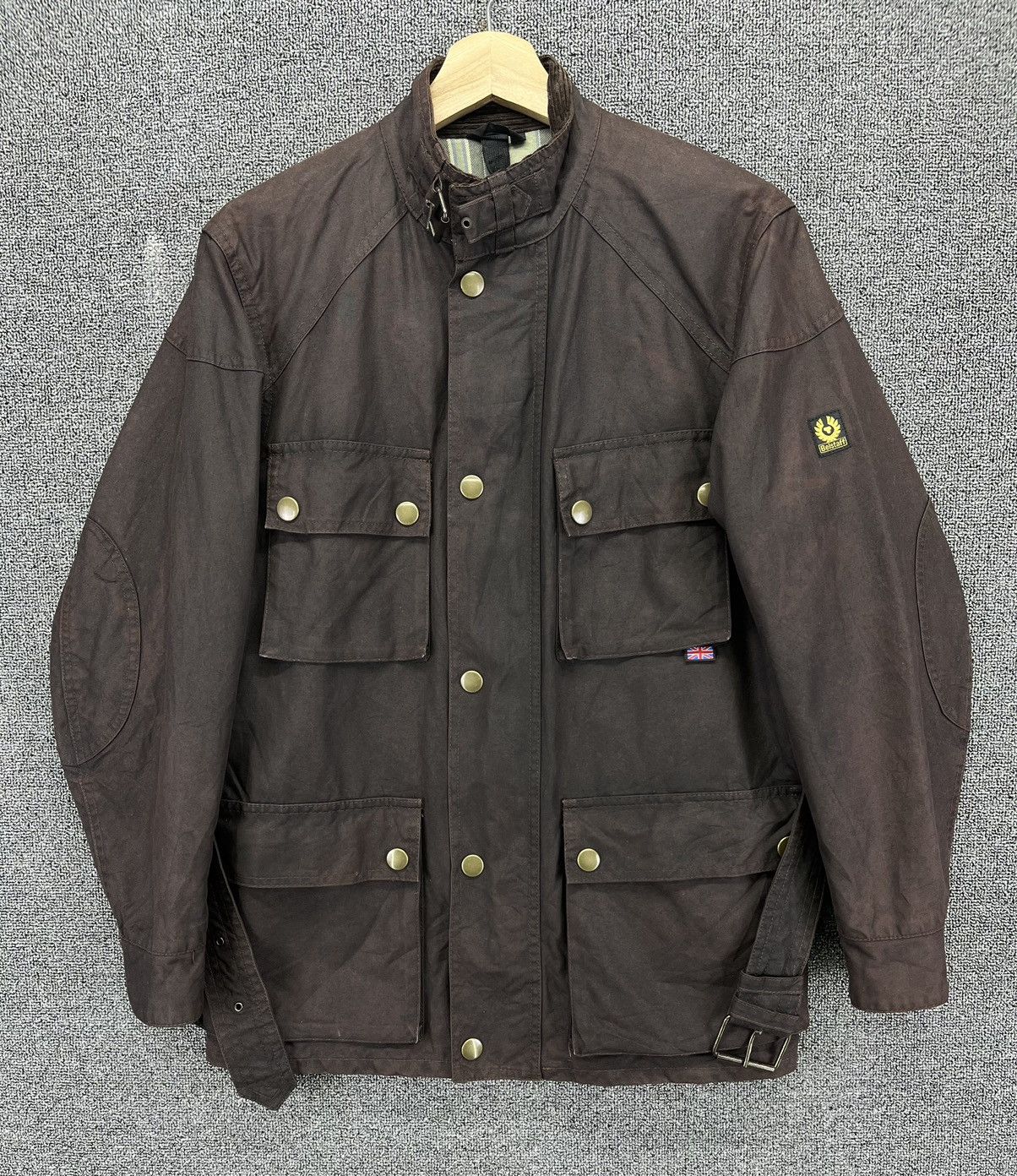 Belstaff Vintage Belstaff Punk Style Trashed Jacket Size US M / EU 48-50 / 2 - 1 Thumbnail
