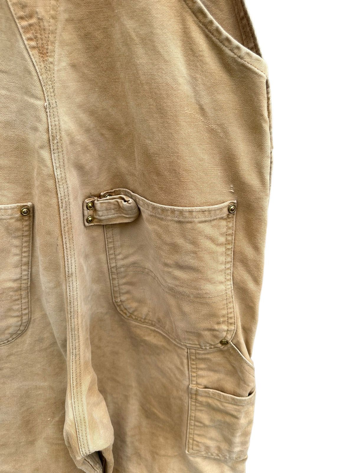 Carhartt Vintage carhartt double knee overalls Size US 34 / EU 50 - 10 Thumbnail