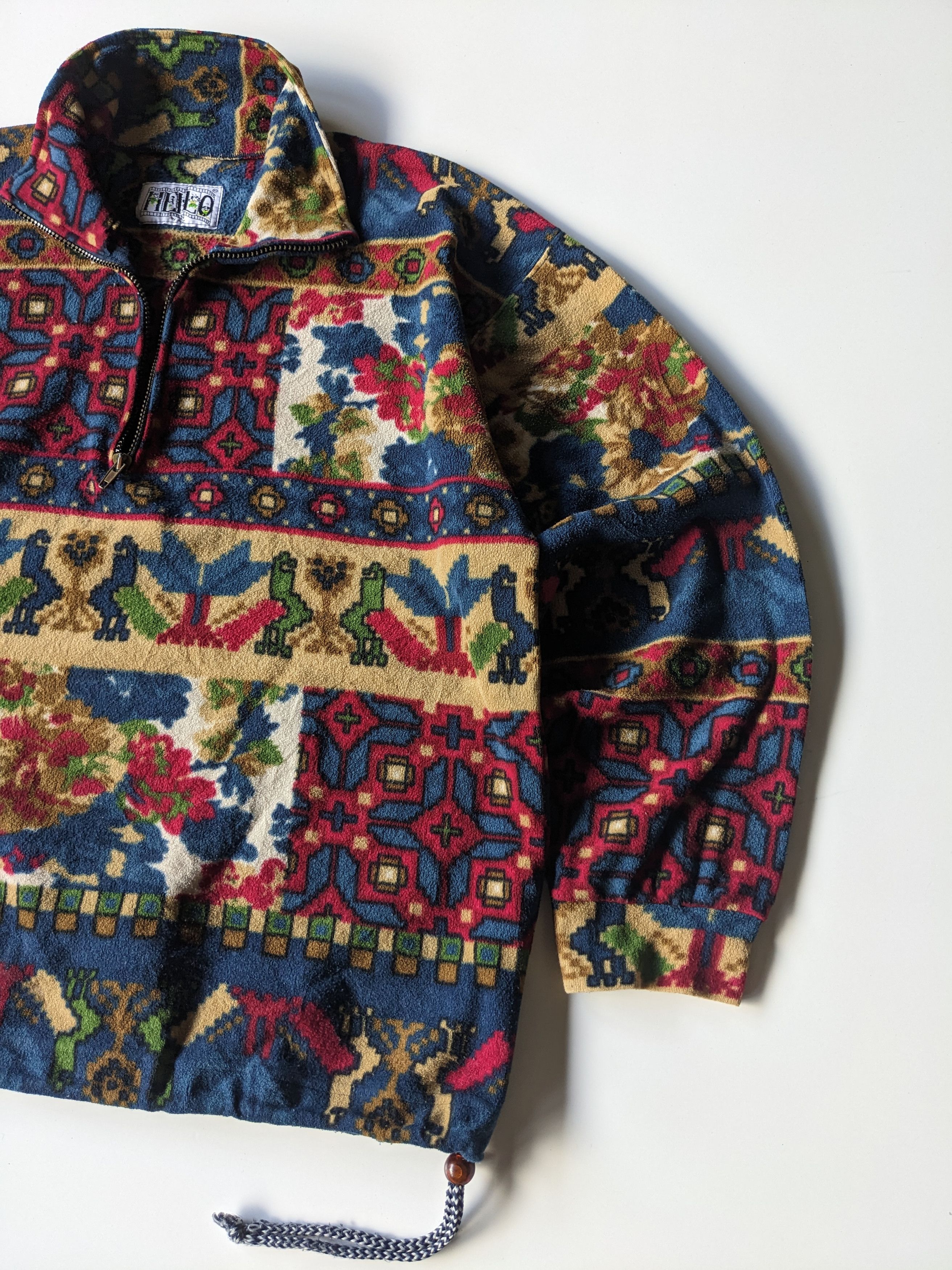 Vintage Vintage Heilo half zipper fleece Size US L / EU 52-54 / 3 - 4 Thumbnail