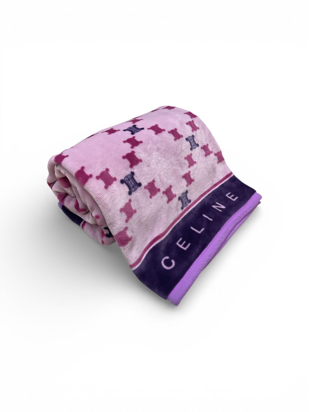 Celine CELINE BIG MONOGRAM FLUFFY BLANKET COMFORTER Size ONE SIZE - 1 Thumbnail