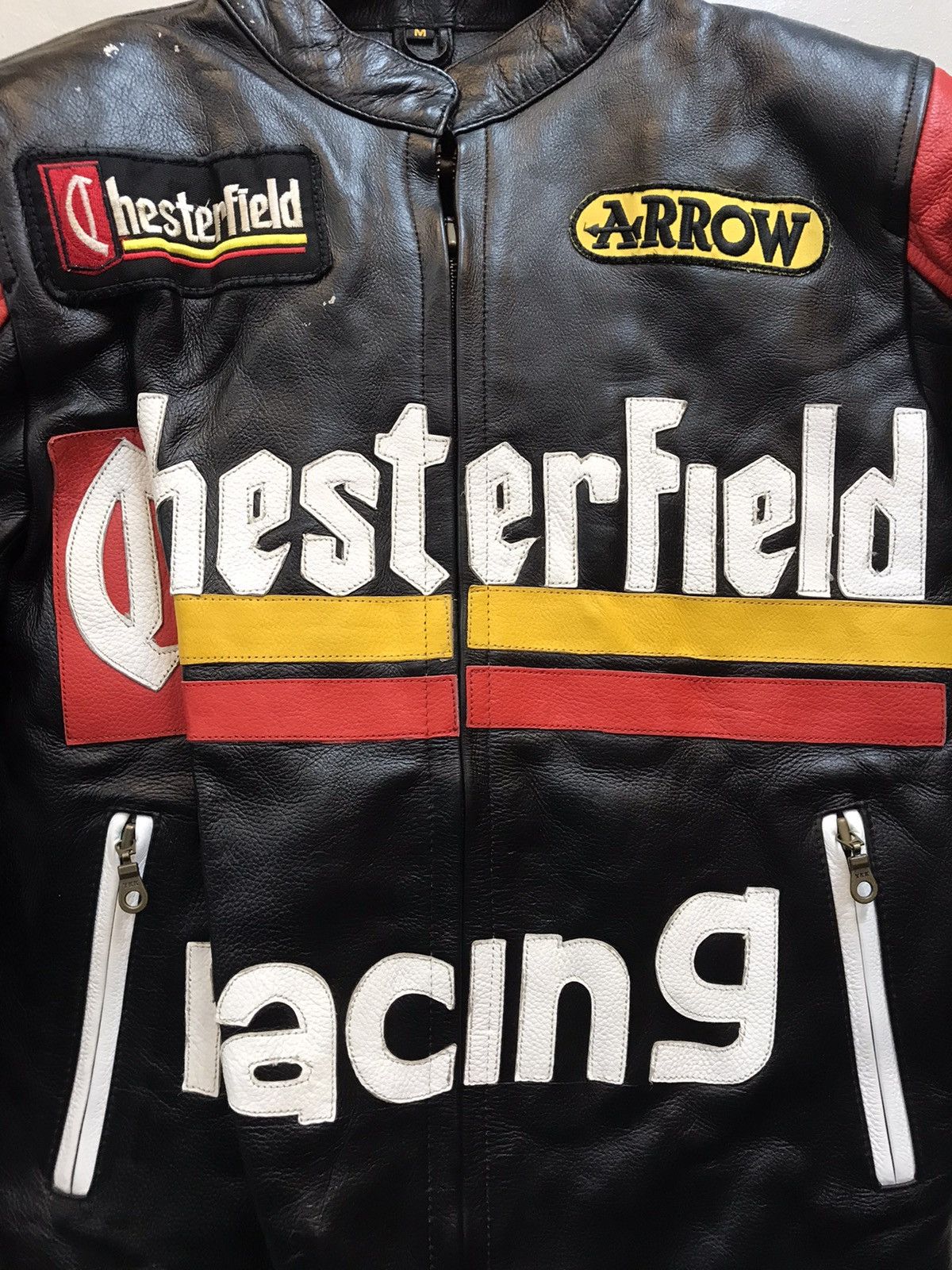 Vintage Chesterfield motorcycles racing leather jacket Size US M / EU 48-50 / 2 - 3 Thumbnail