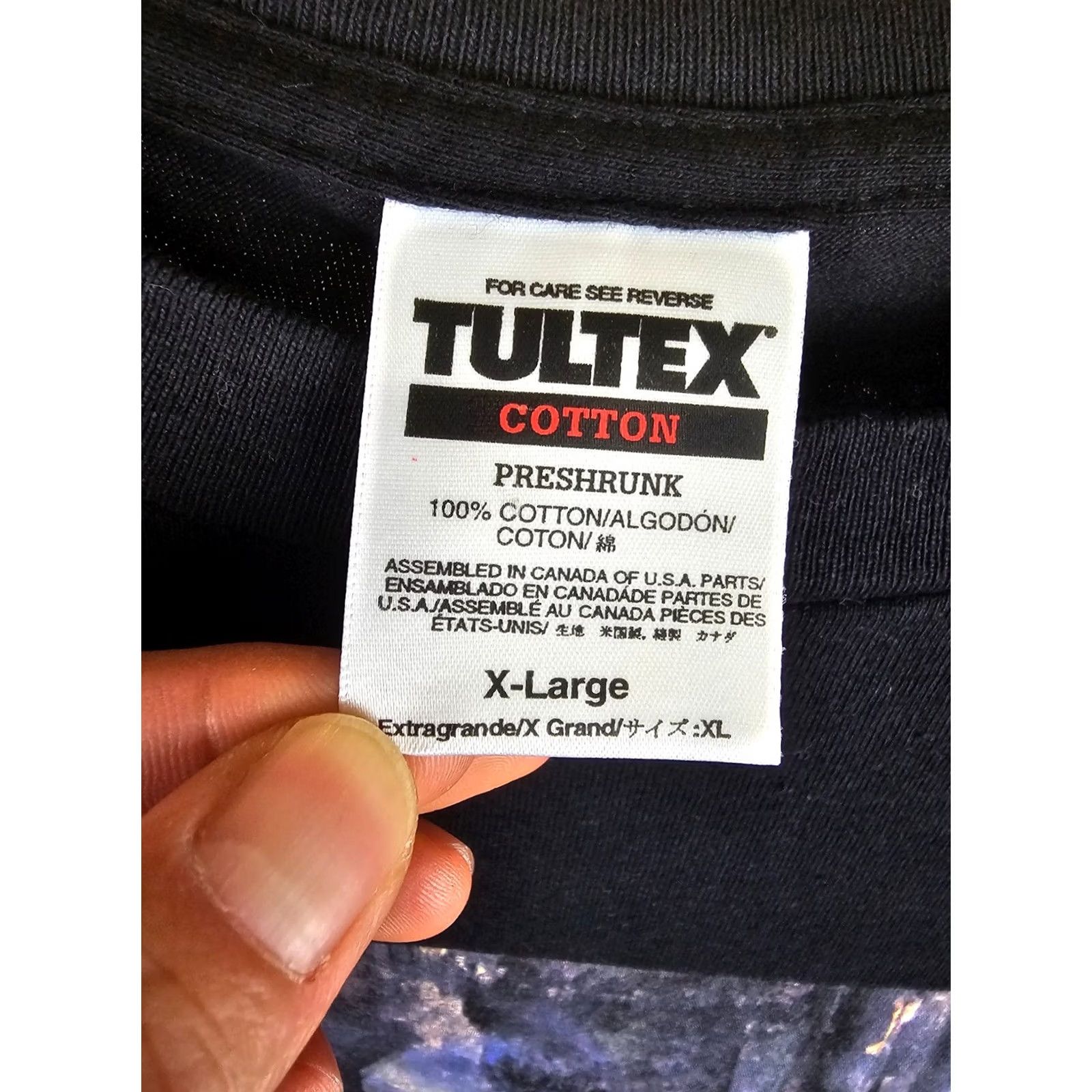 Tultex VINTAGE 98' PAUL CEZANNE THE CARD PLAYERS ARTS GALLERY OF TORONTO T-SHIRT SZ XL Black Mens Size US XL / EU 56 / 4 - 6 Thumbnail