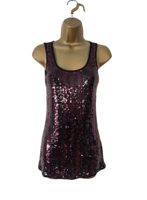 Vintage Vintage sequined top XS/S Size XS / US 0-2 / IT 36-38 - 1 Thumbnail