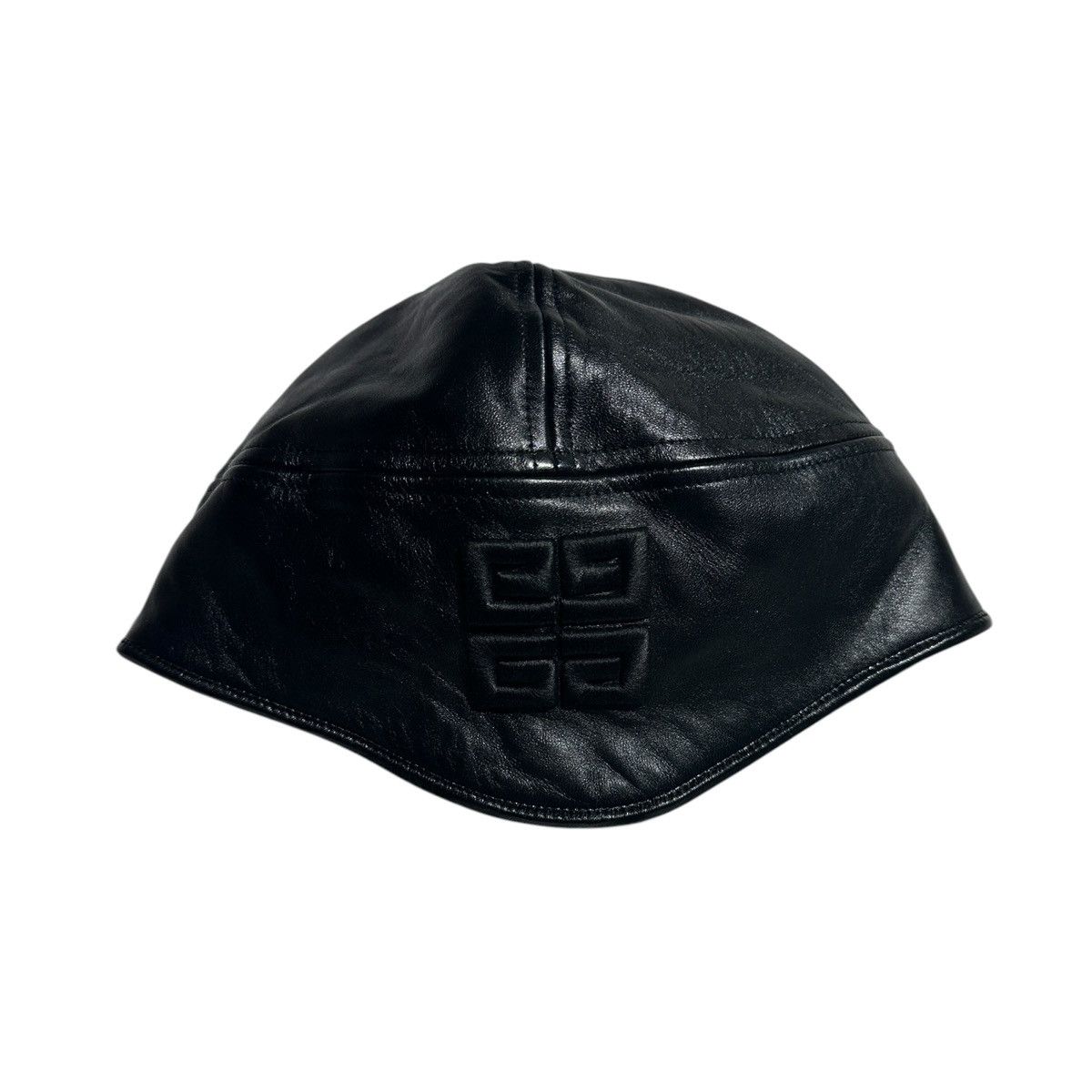 (B).Stroy × Givenchy RARE leather fur trim helmut trapper hat Size ONE SIZE - 3 Thumbnail