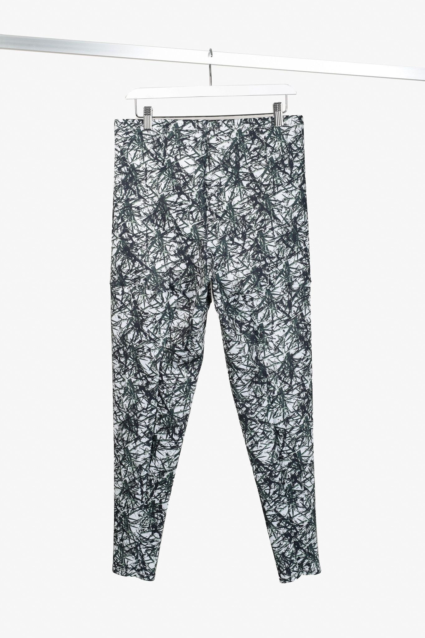 Marie Saint Pierre Marie Saint Pierre Ruja3 Green Thorns Ombrage Legging Size 30" / US 8 / IT 44 - 2 Thumbnail