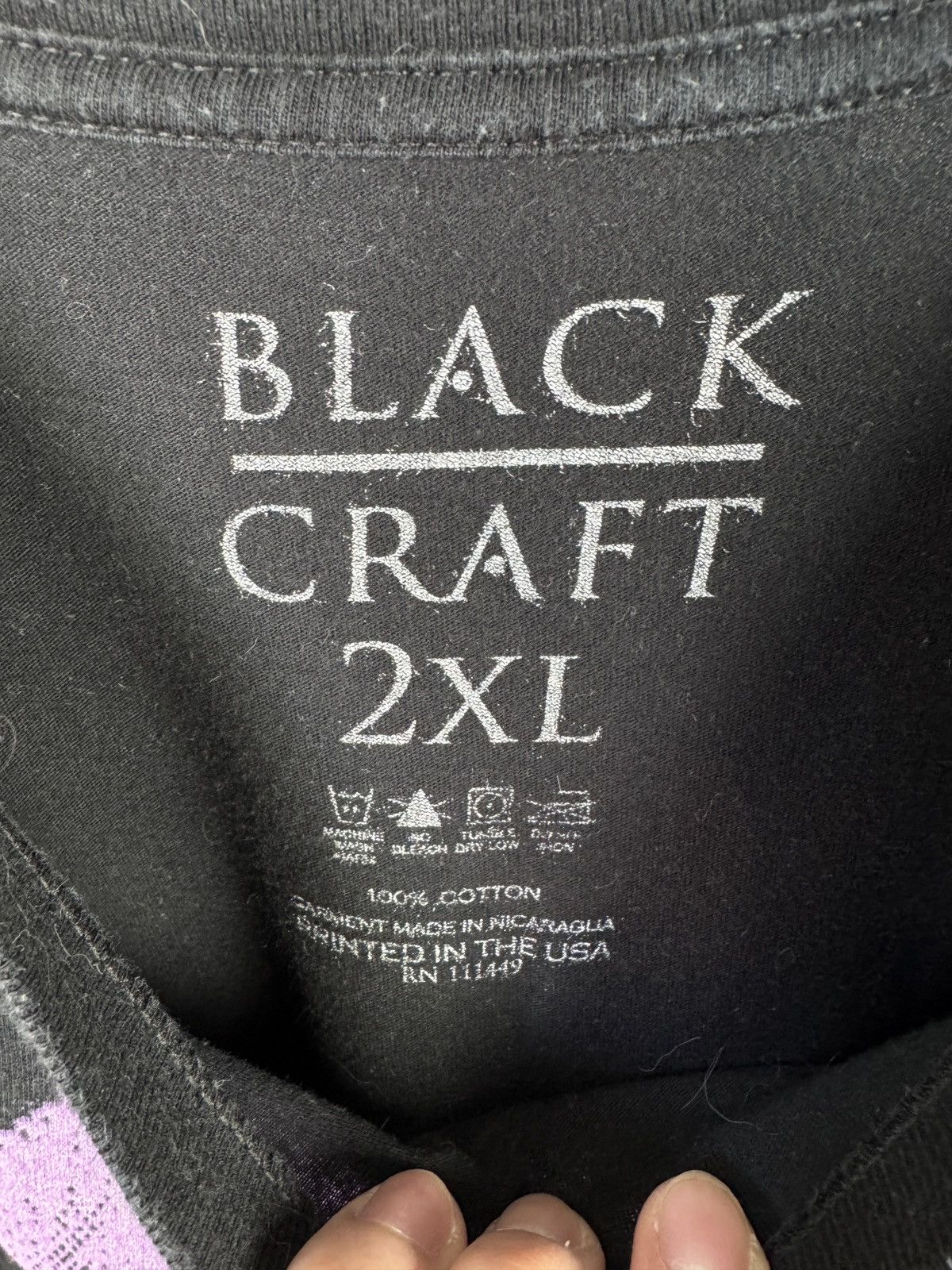 Band Tees Men’s Black Craft T-Shirt Streetwear Size XXL Size US XXL / EU 58 / 5 - 7 Thumbnail
