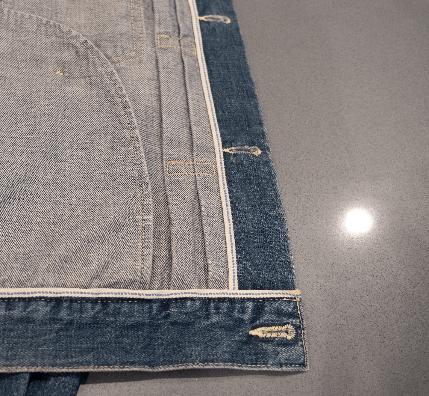 Visvim Social Sculpture 101 Selvedge Denim Jacket Size US S / EU 44-46 / 1 - 5 Thumbnail
