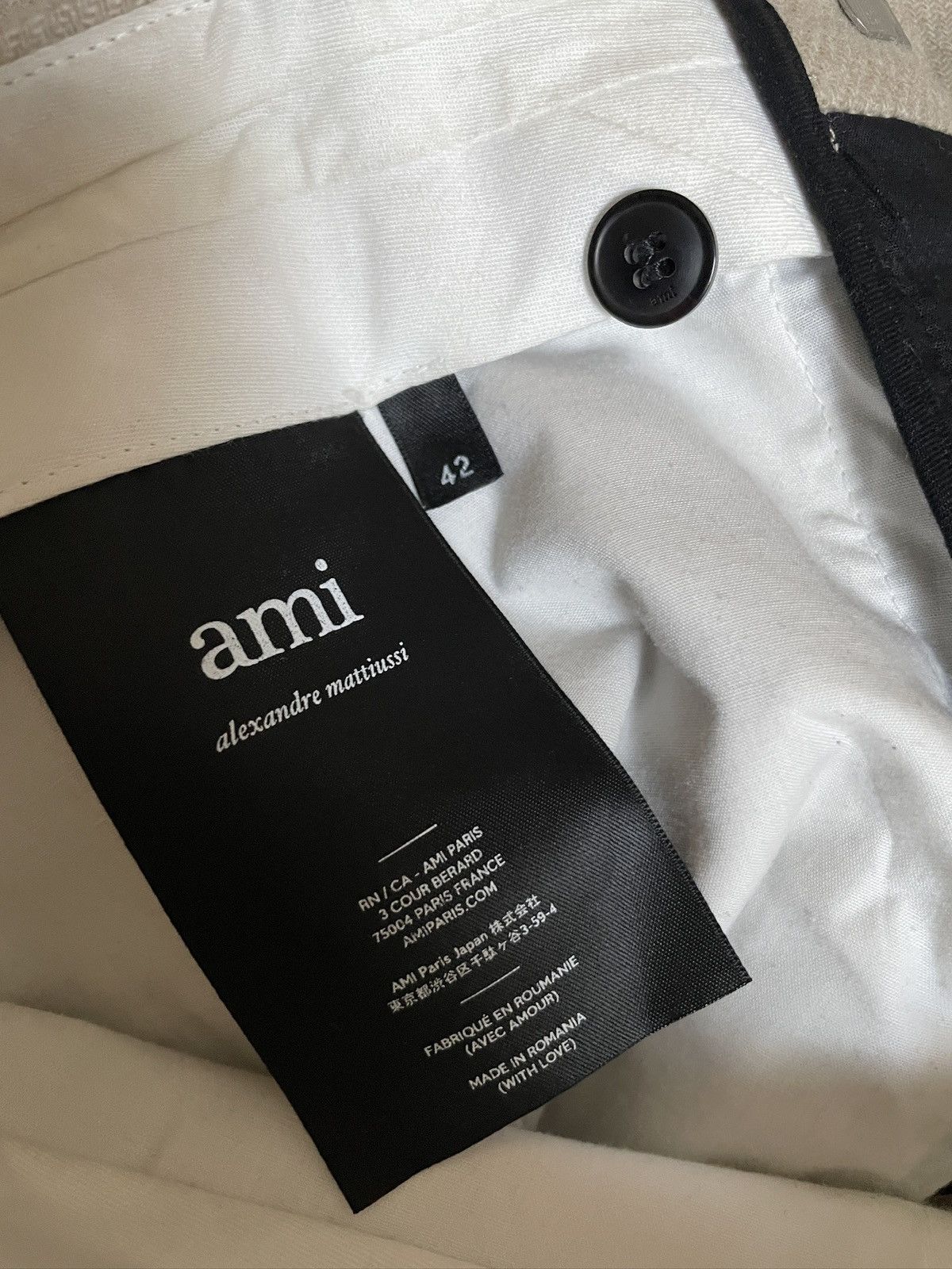 AMI Ami trousers Size US 32 / EU 48 - 4 Thumbnail